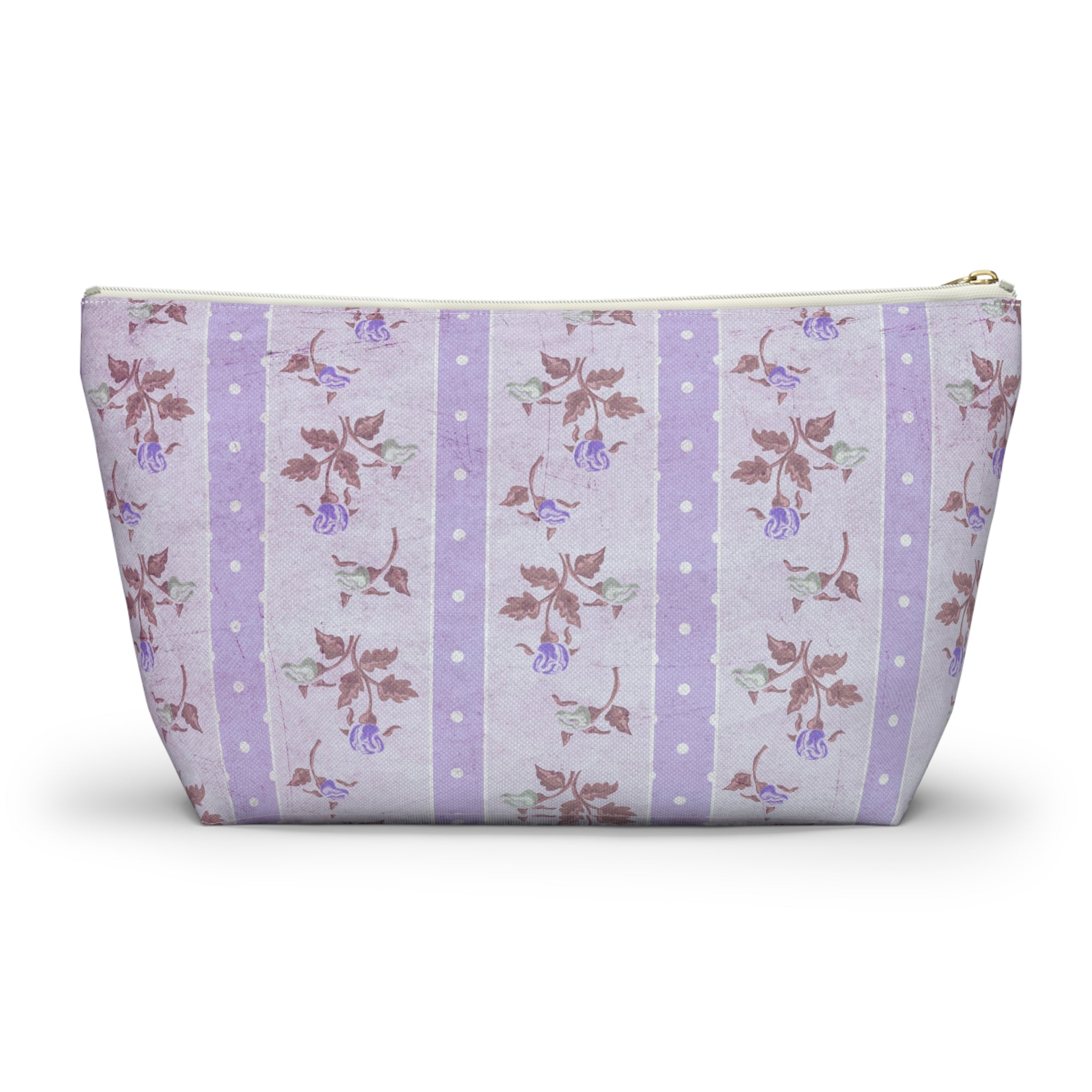 Customizable: Chic Floral Accessory Pouch, Makeup Bag, Travel Organizer, Gift for Her, Floral Toiletry Bag, Cute Pencil Case