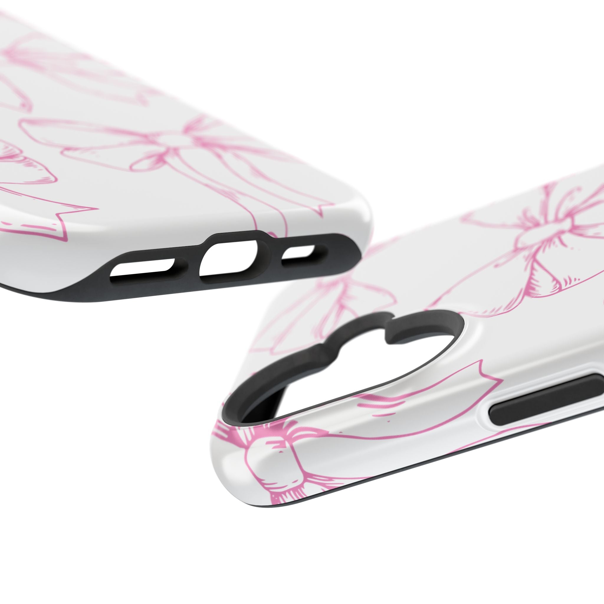 Customizable: Cute Bow Pattern Phone Case
