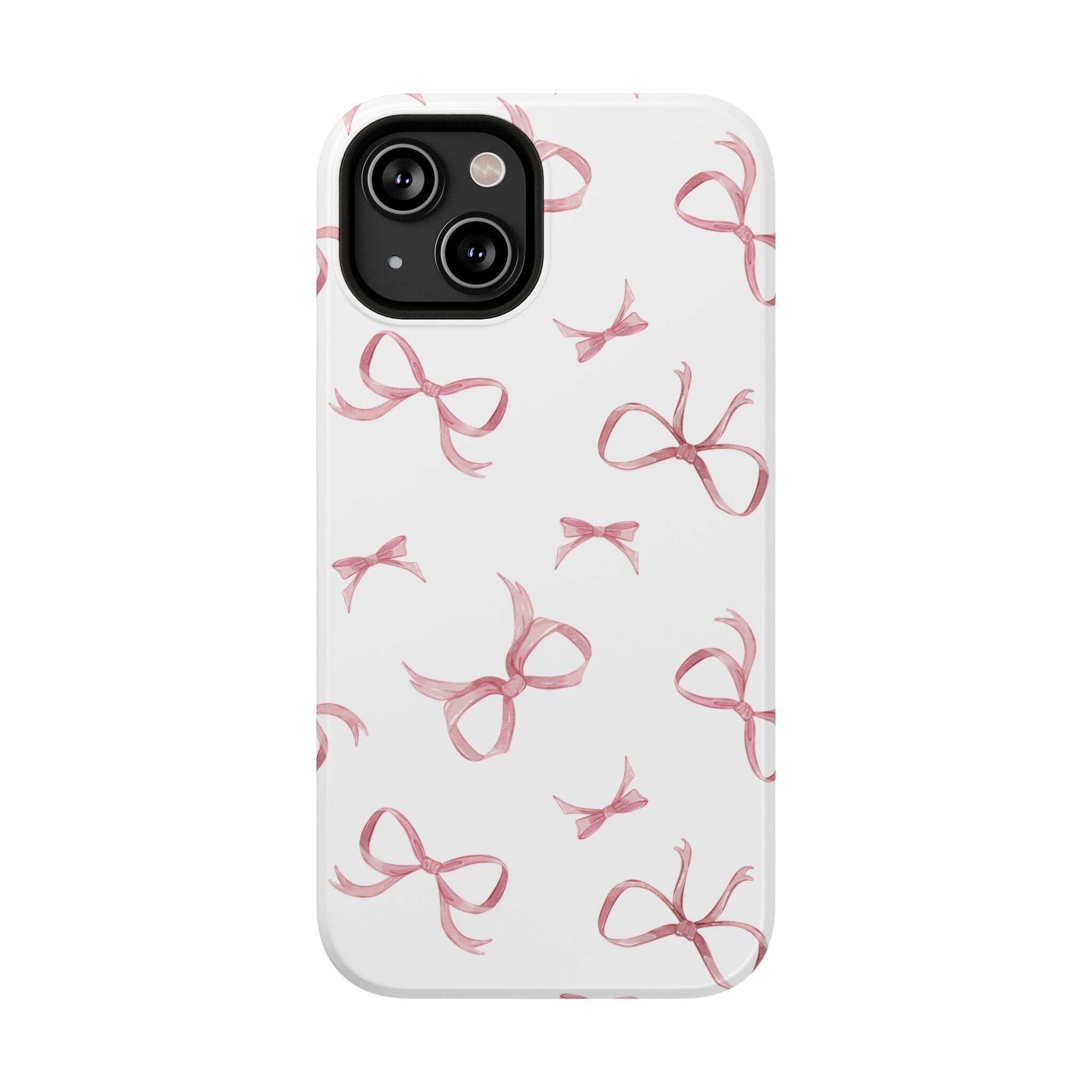 Customizable: Coquette Bow Stylish Impact-Resistant Phone Case