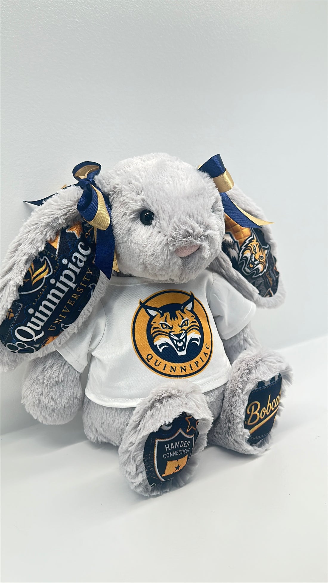 Quinnipiac Fully Custom College Jellycat Bunny