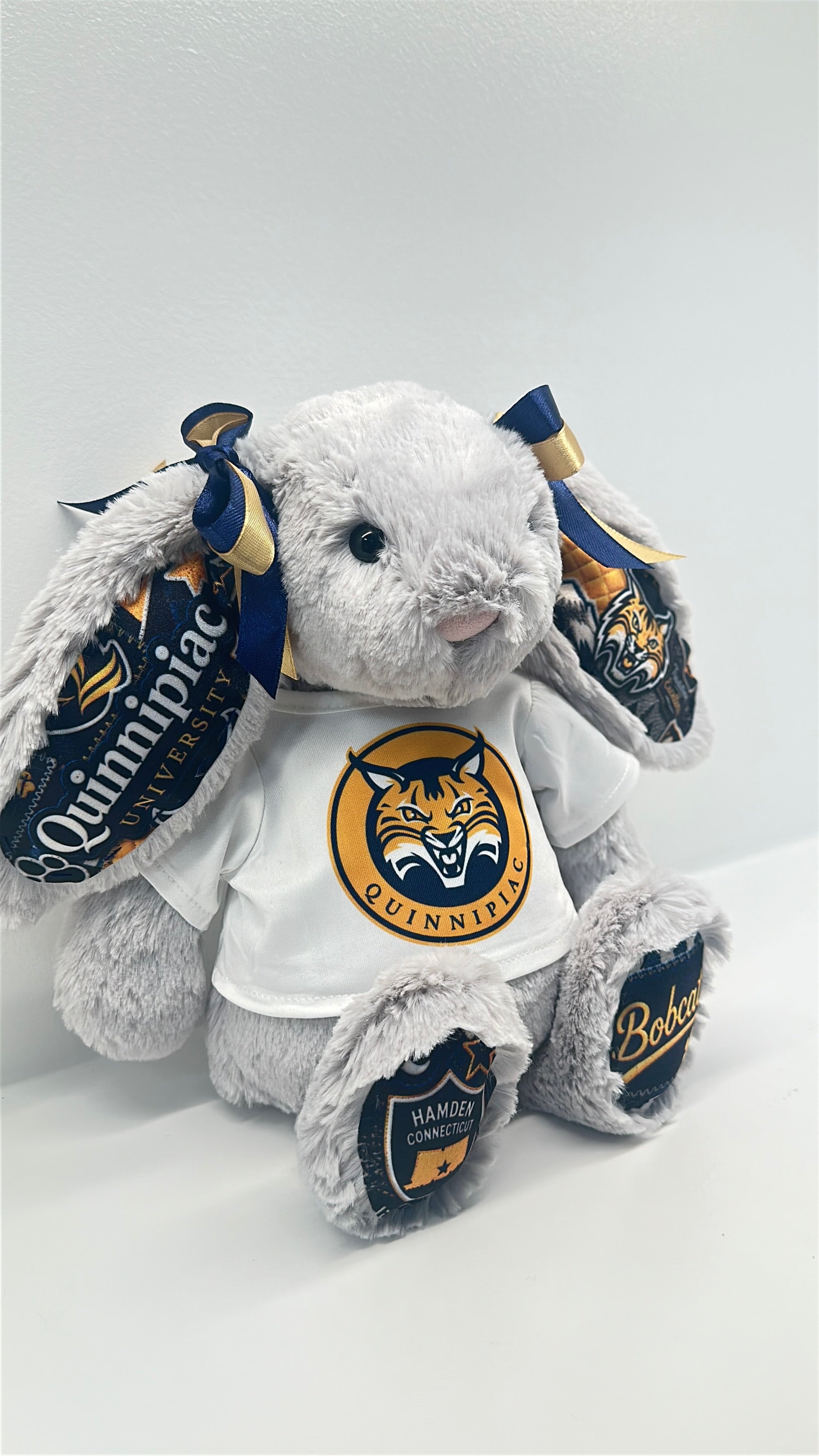 Quinnipiac Fully Custom College Jellycat Bunny