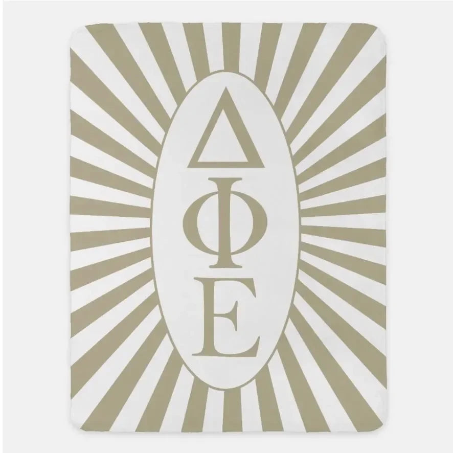 Delta Phi Epsilon XL 60x80 Blanket - Starburst