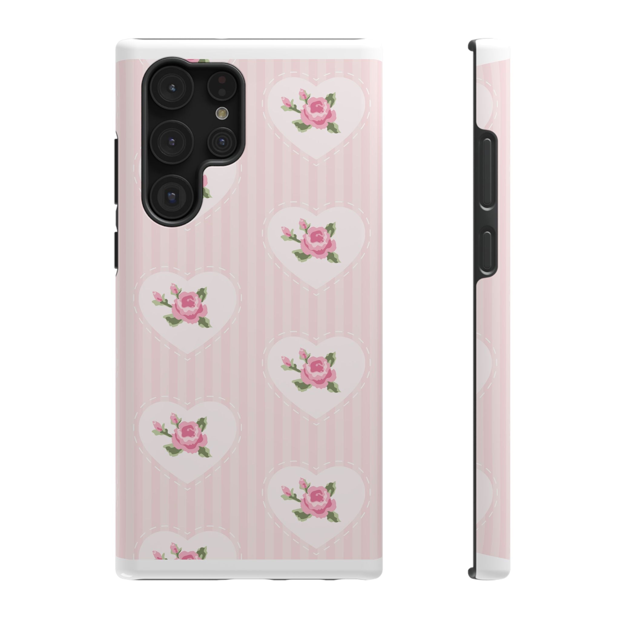 Customizable: Floral Heart Phone Case