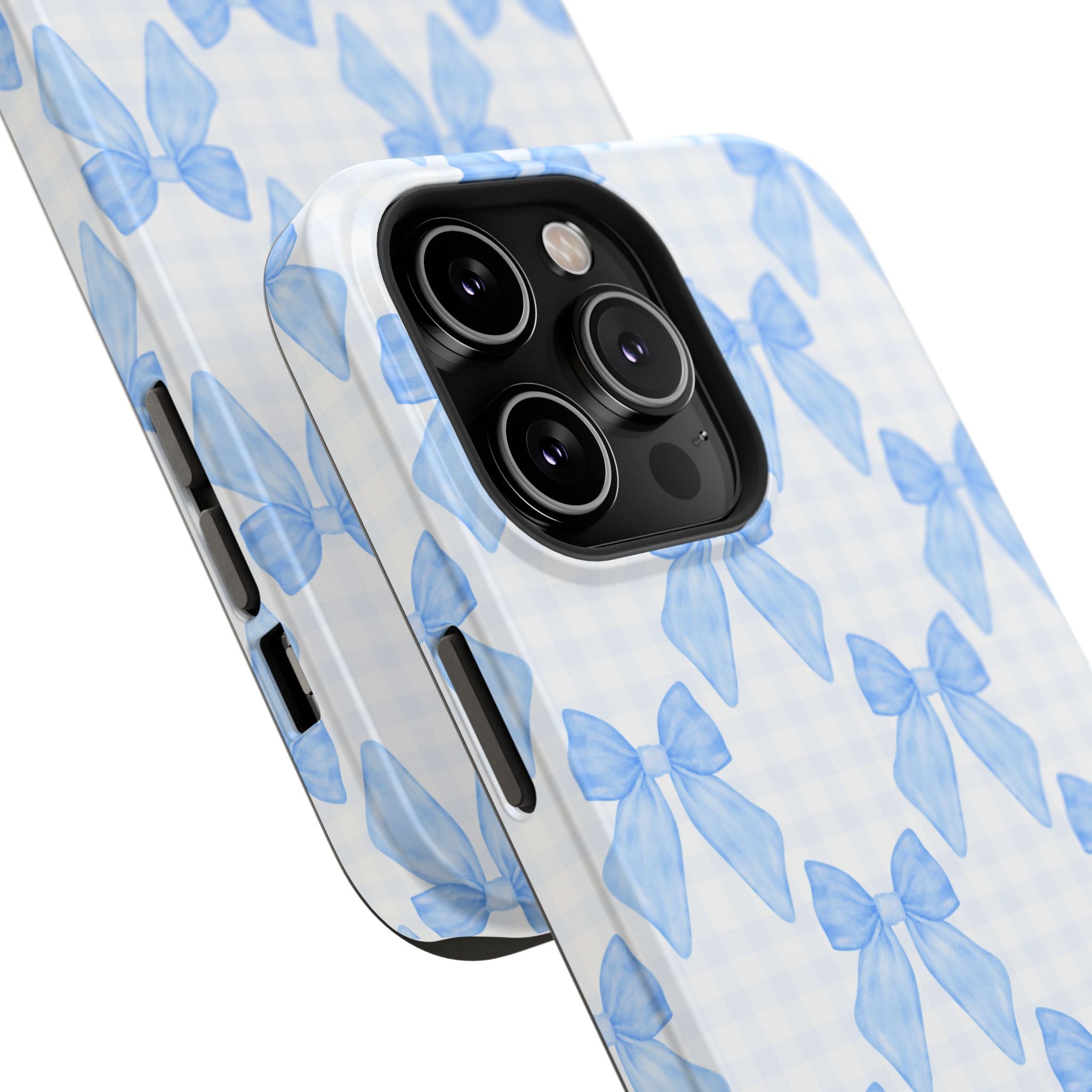 Customizable: Charming Bow Pattern Phone Case