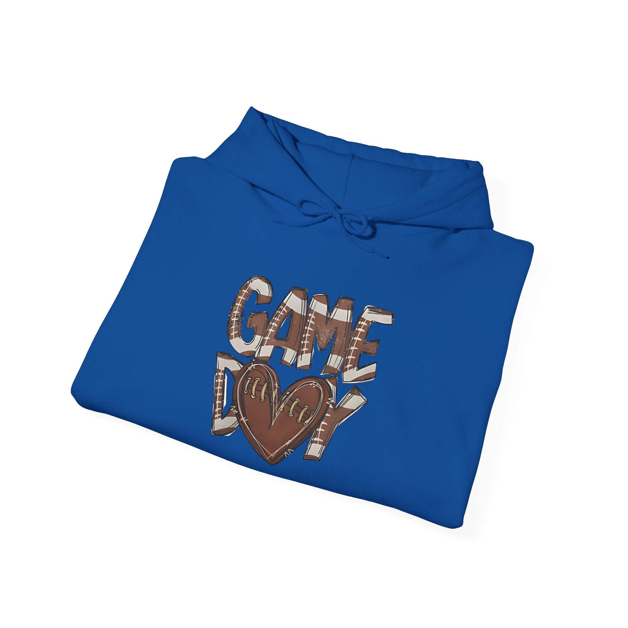 Football Heart Game Day Hoodie