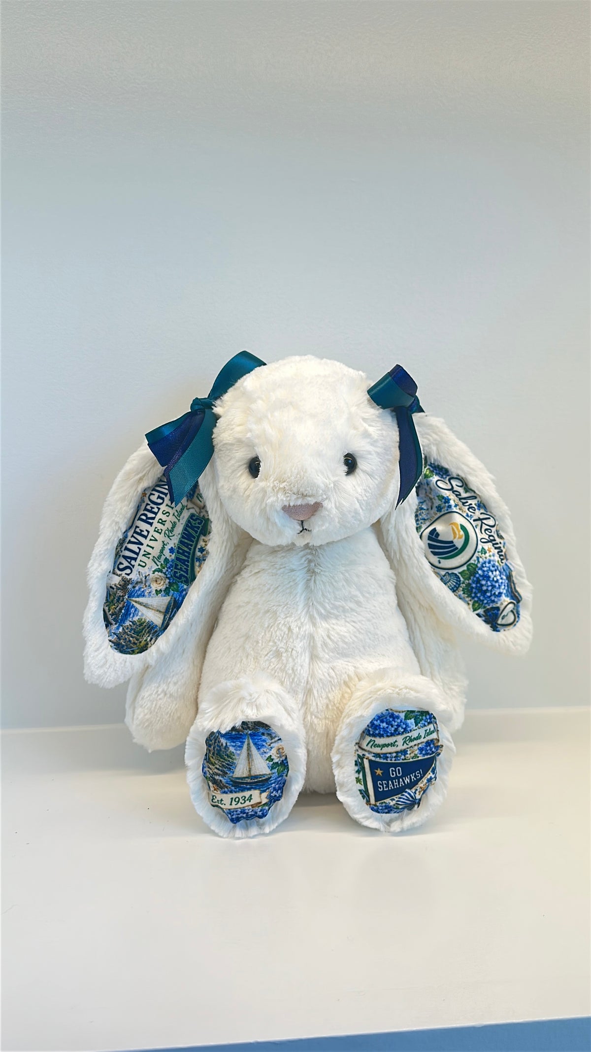 Salve Regina University Fully Custom College Jellycat Bunny