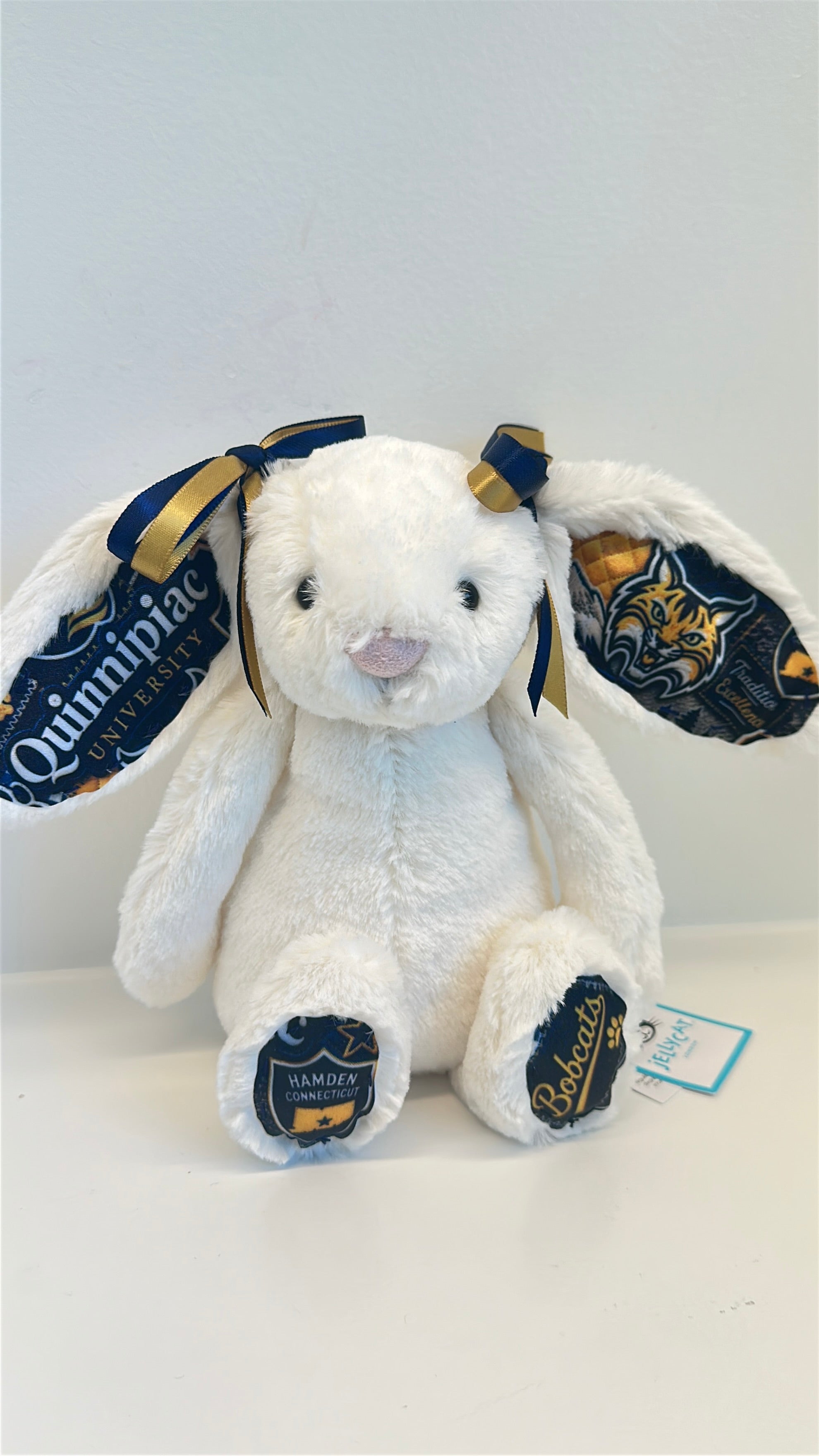 Quinnipiac Fully Custom College Jellycat Bunny