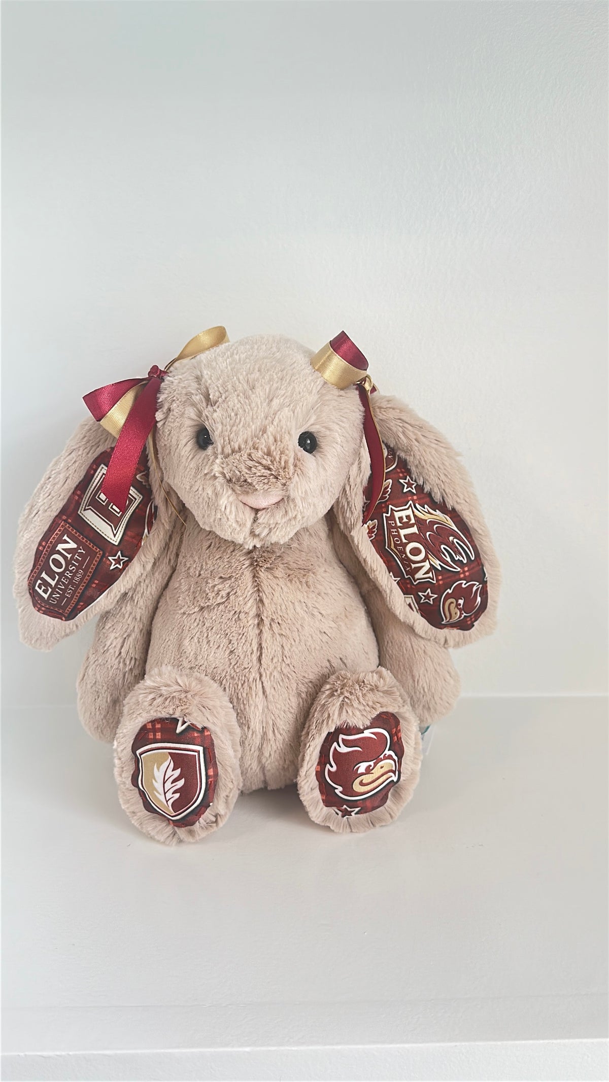 Elon University Custom College Jellycat Bunny