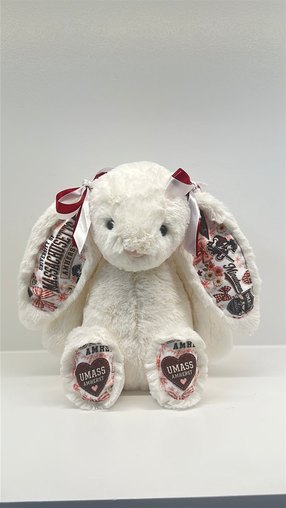 UMass Amherst Fully Custom Jellycat Bunny