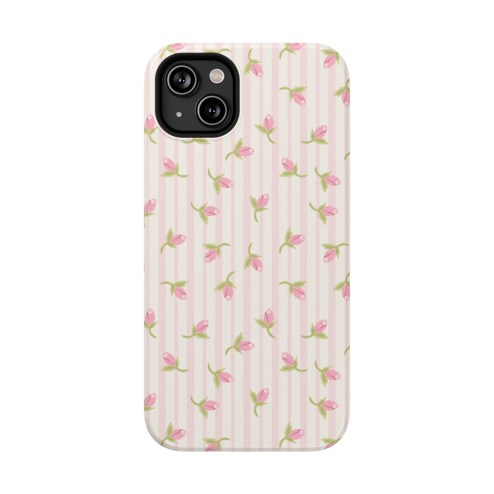 Customizable: Floral Impact-Resistant Phone Case