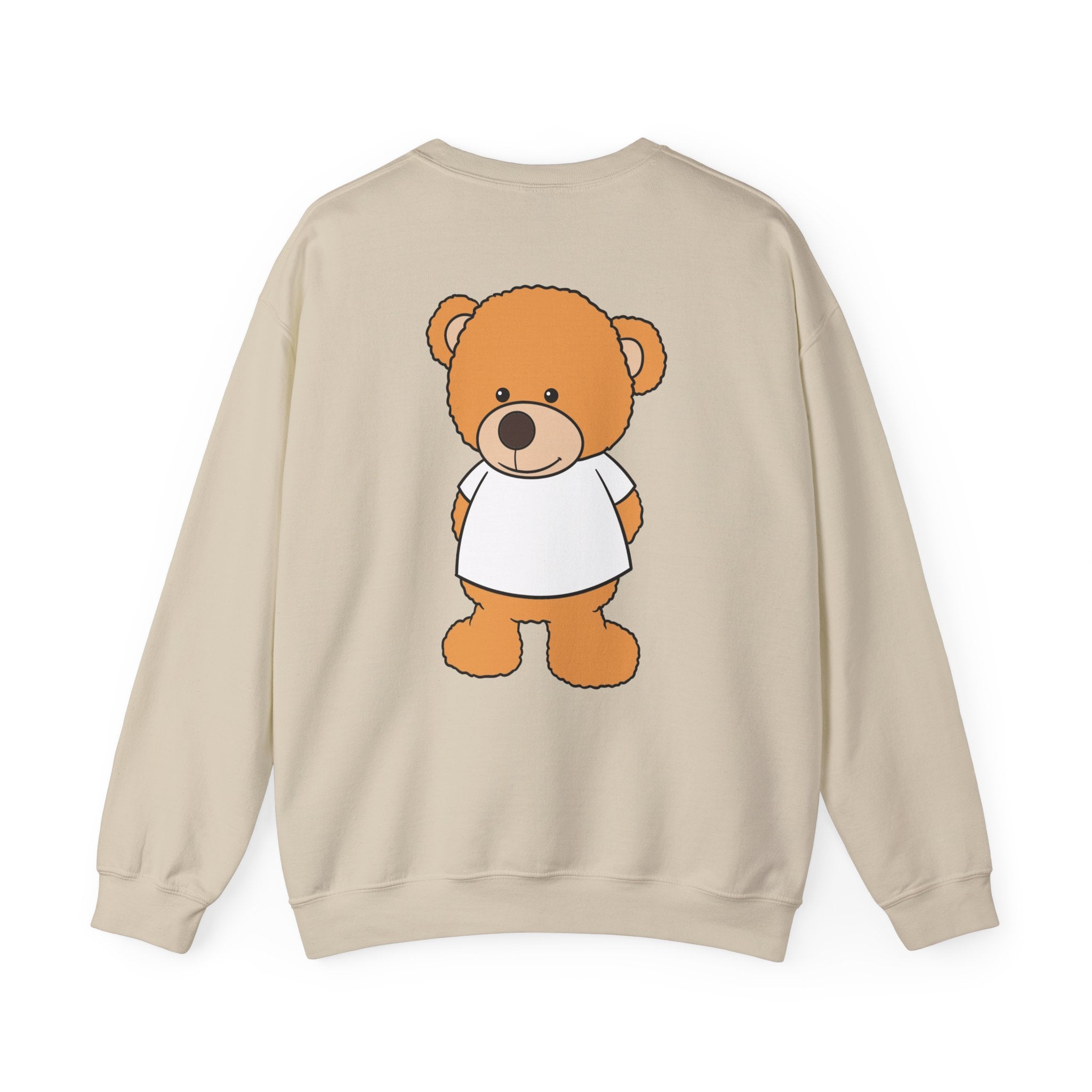 Customizable Bear Crewneck Sweatshirt - College Spirit Apparel
