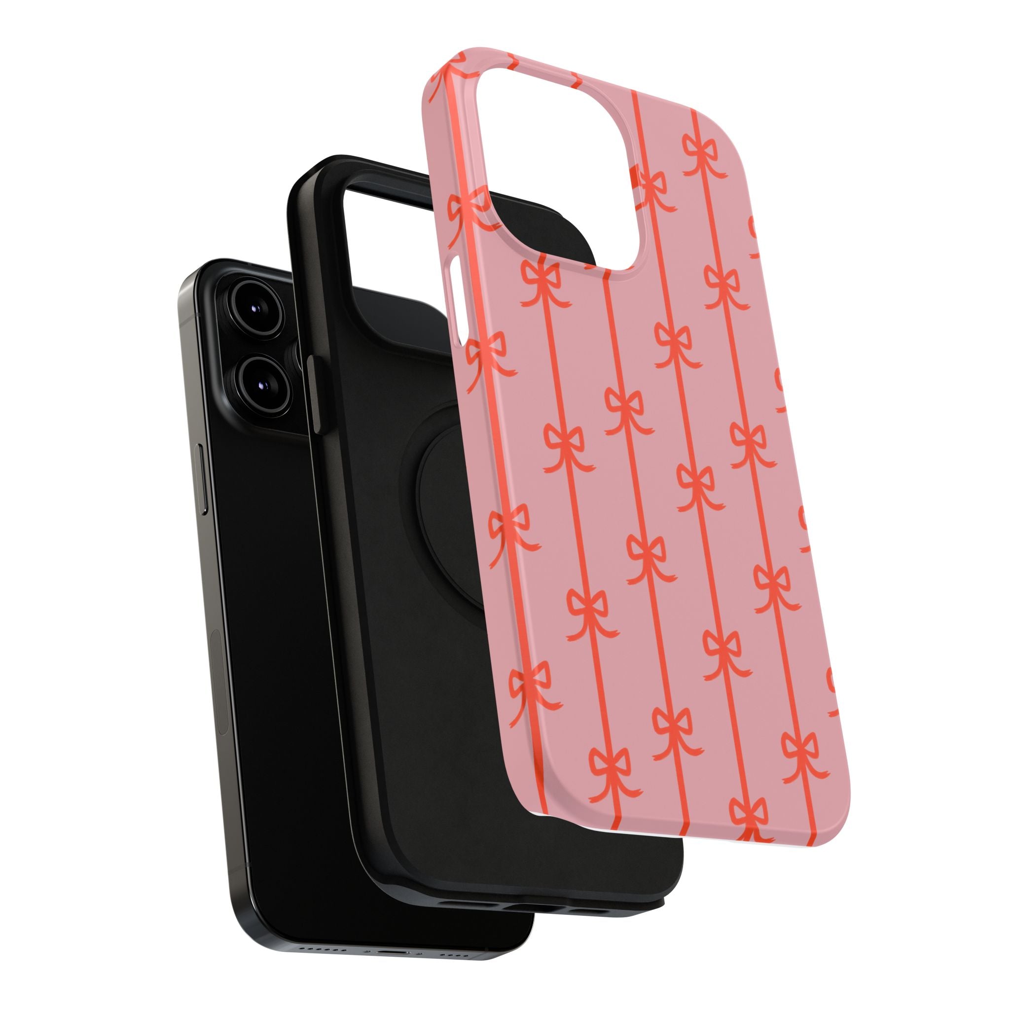 Customizable: Cute Bow Pattern Phone Case