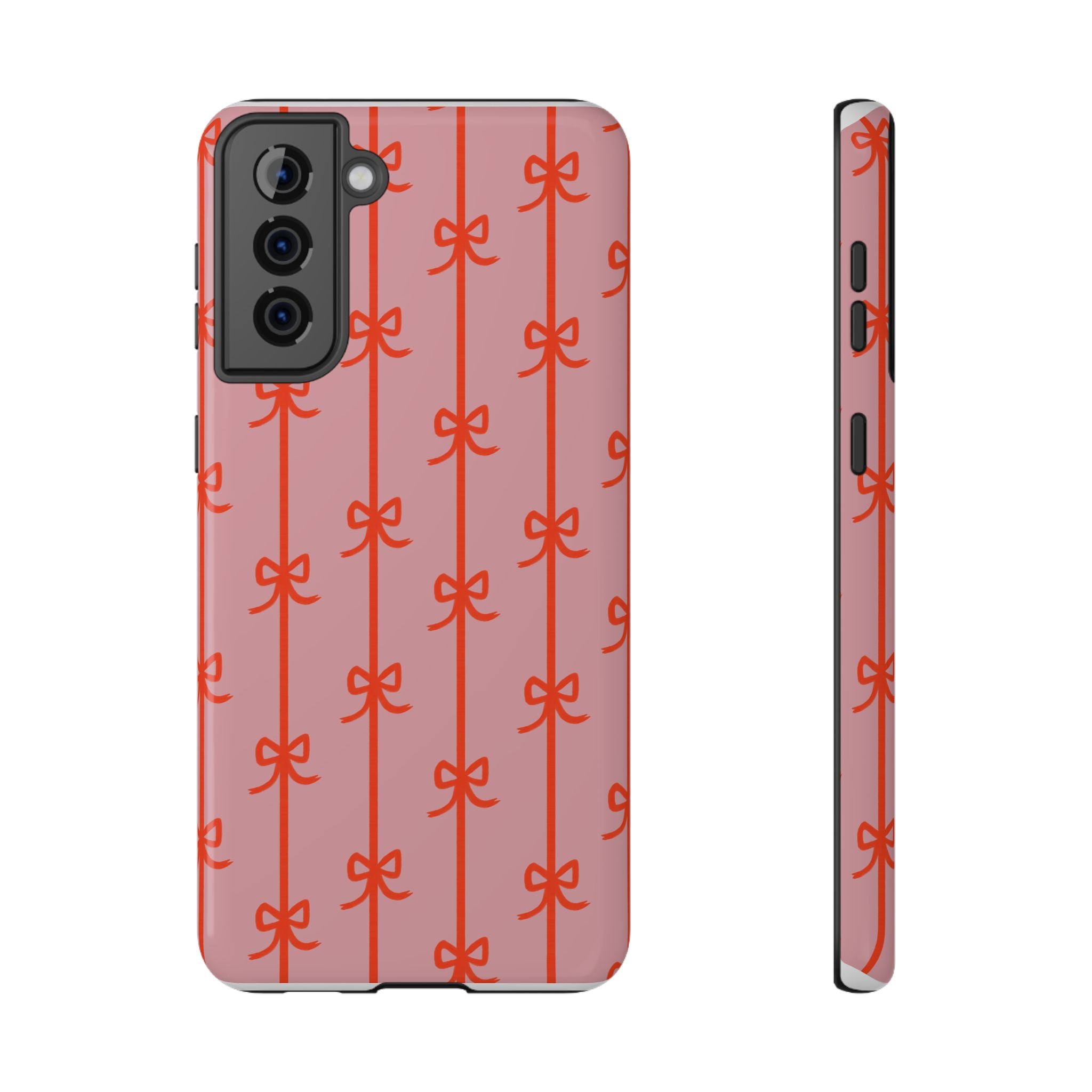 Customizable: Cute Bow Pattern Phone Case