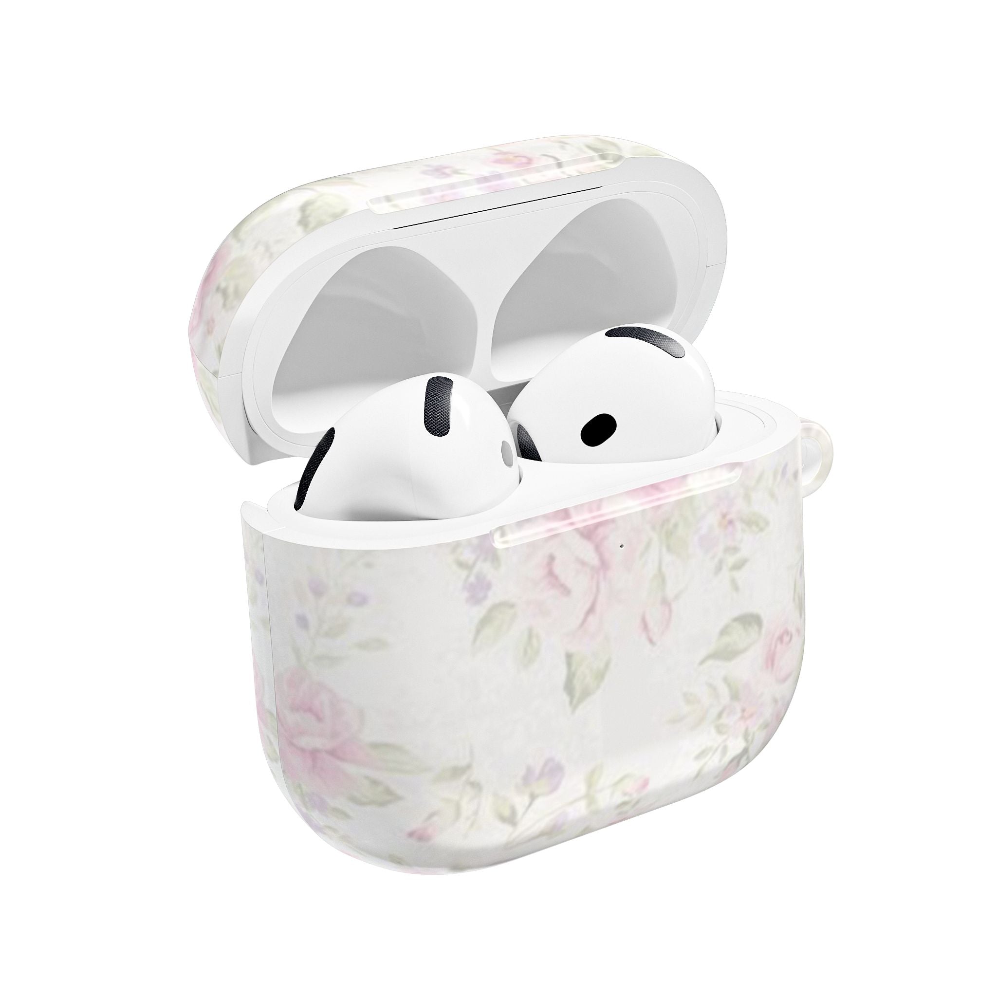 Floral AirPod Case, Elegant Wireless Earbuds Case, Flower Design AirPods Cover, Cute Tech Accessory, Gift for Her, Custom Earbud Case