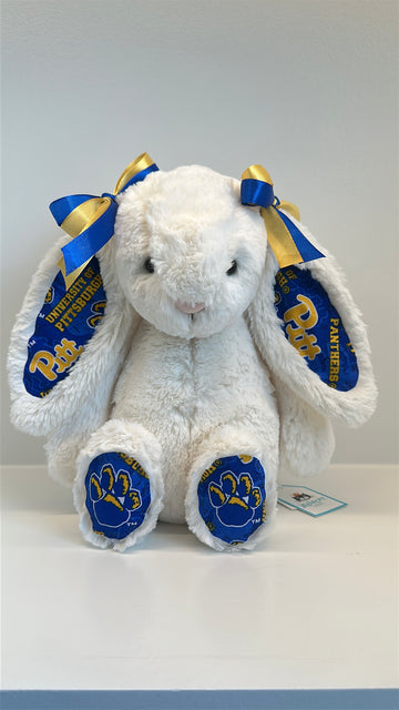 University of Pittsburgh Custom College Jellycat Bashful Bunny
