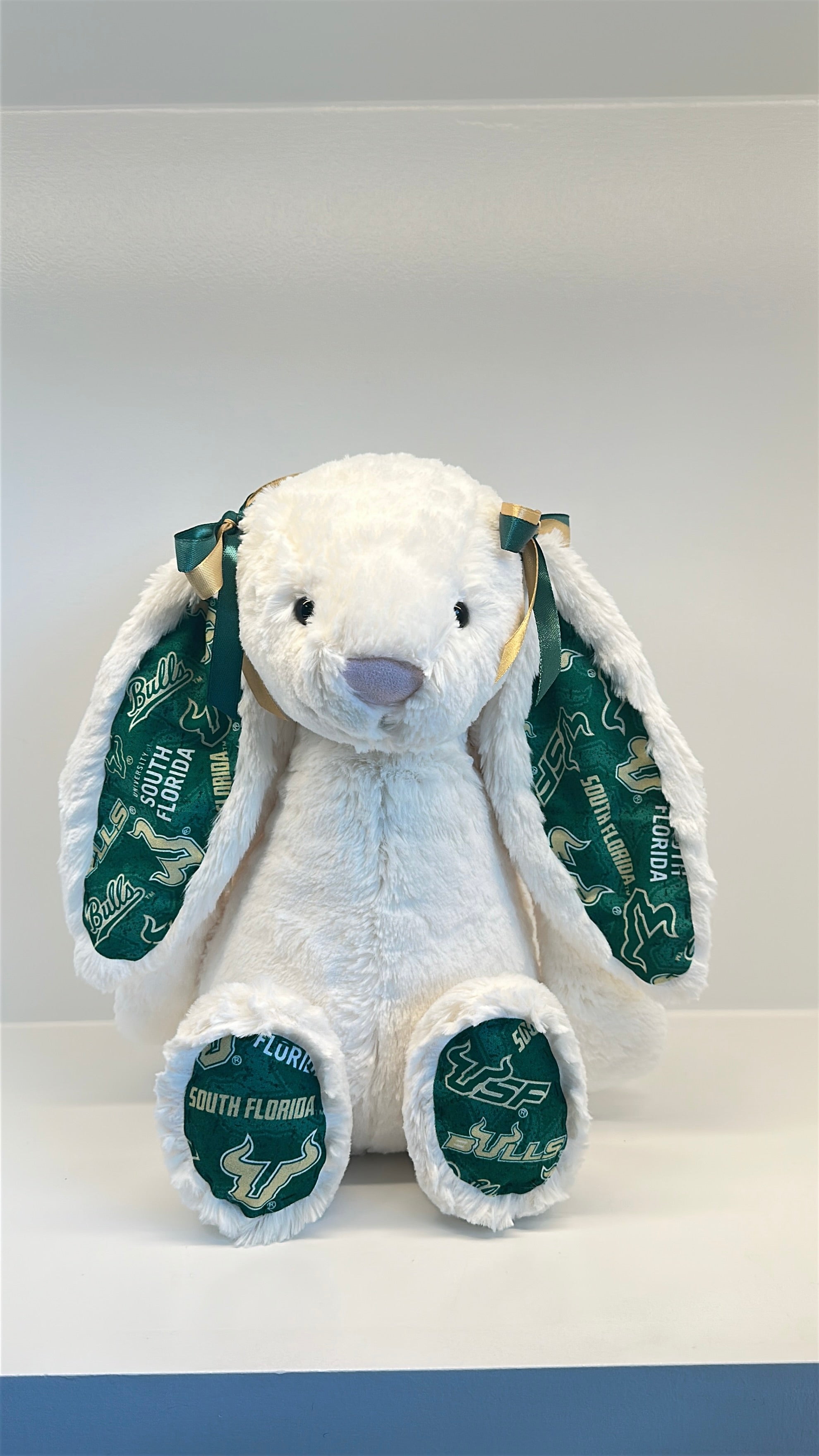 University of South Florida (USF) Custom College Jellycat Bashful Bunny