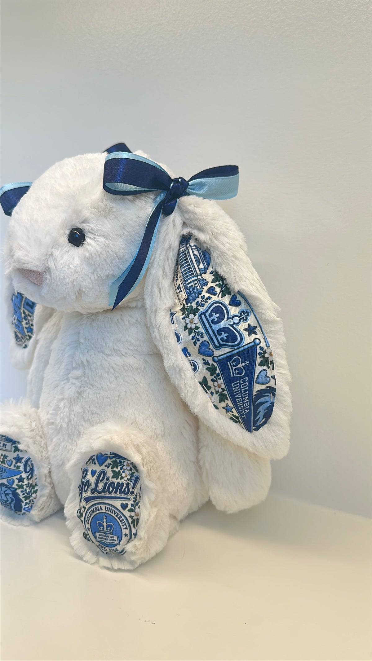 Columbia University Fully Custom Jellycat Bunny