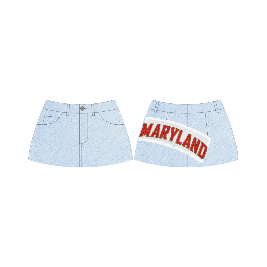 Maryland Vintage Denim Skirt