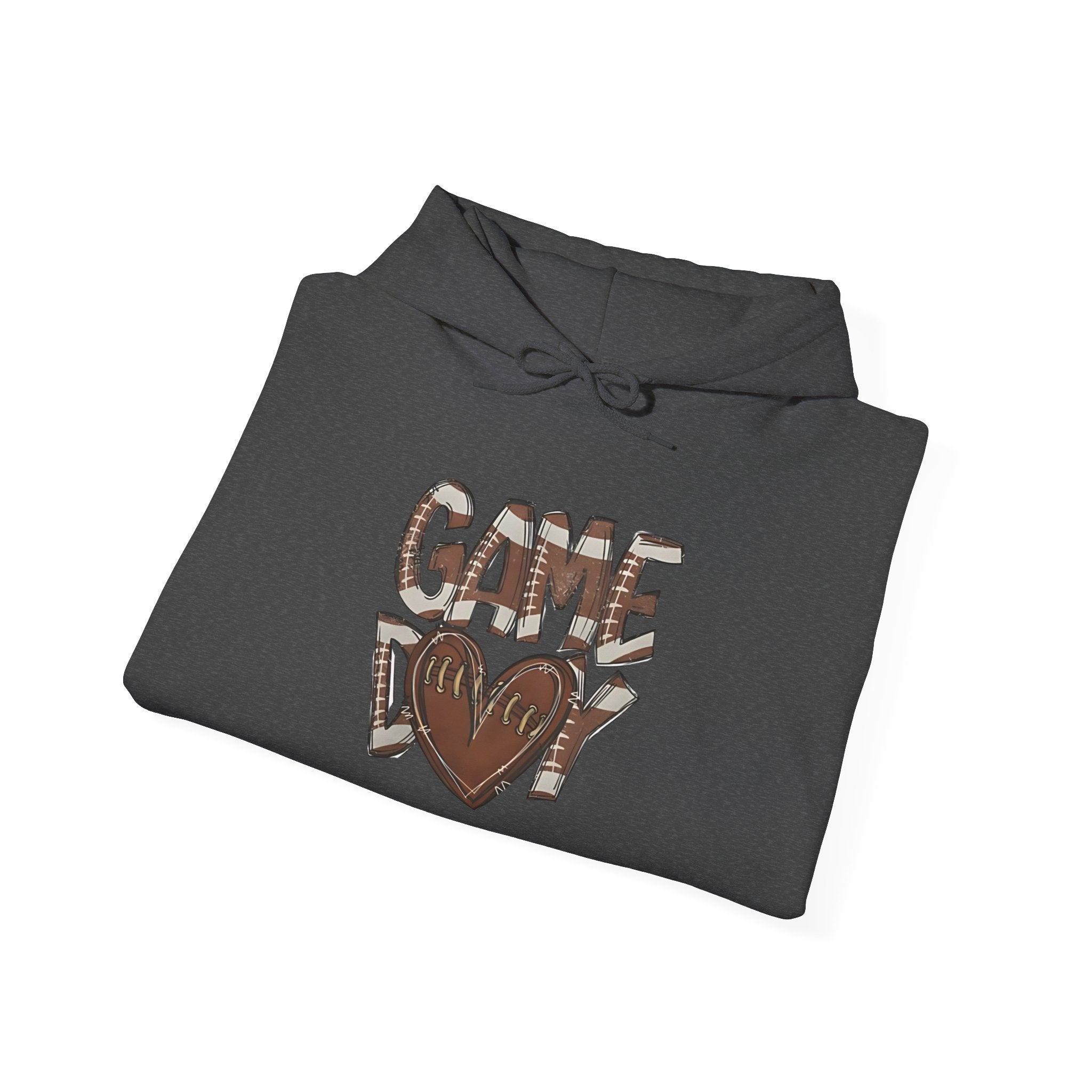 Football Heart Game Day Hoodie