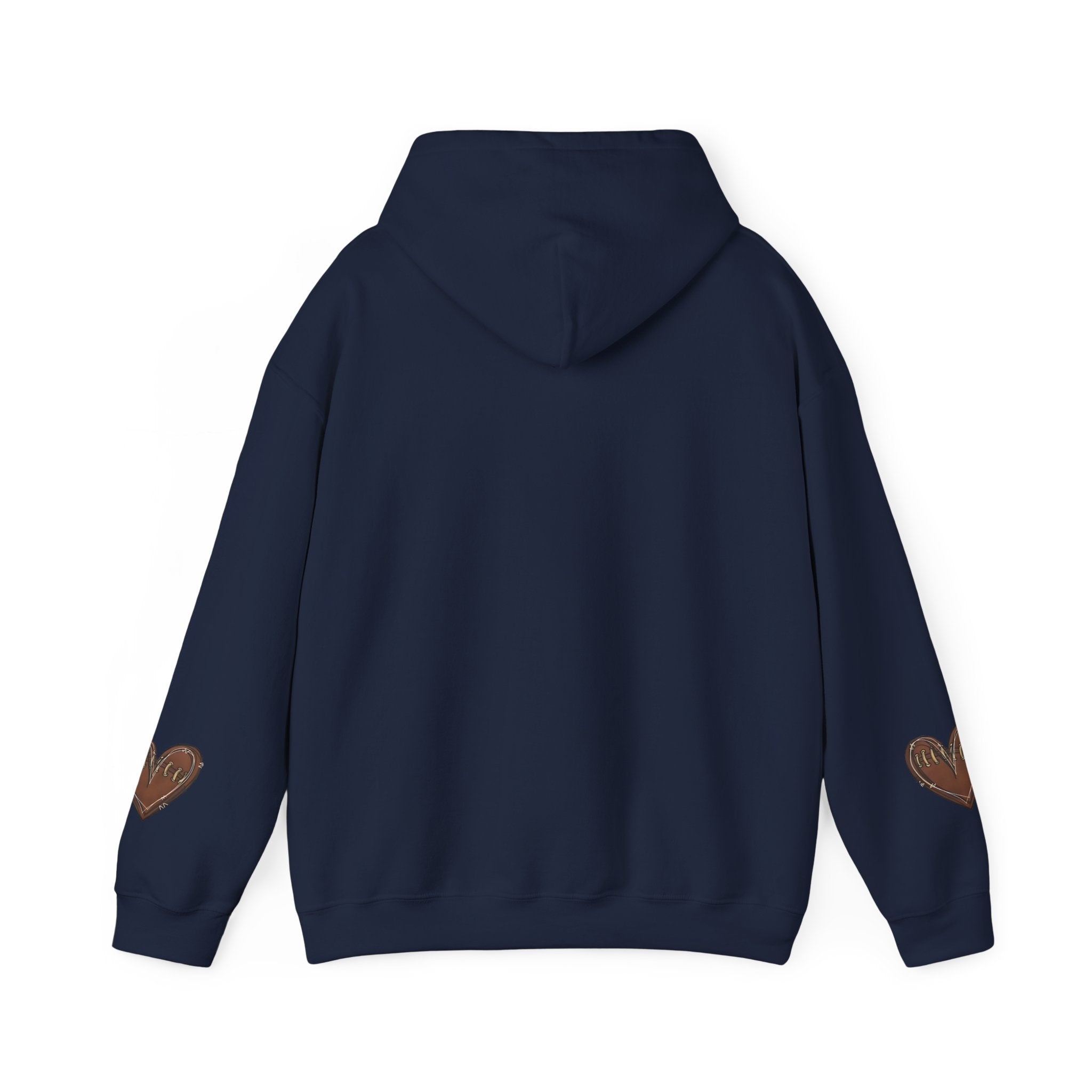 Football Heart Game Day Hoodie