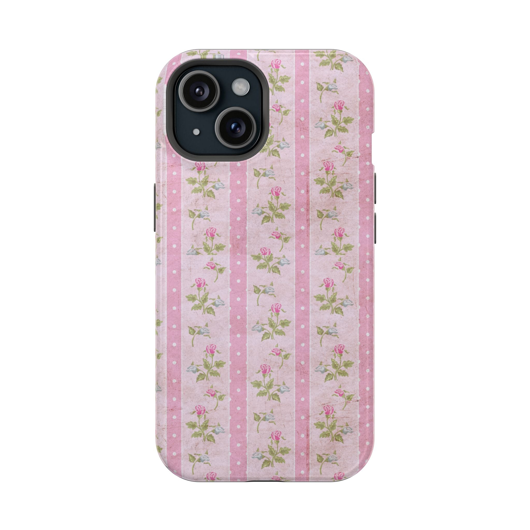 Impact-Resistant Phone Case, Inspirational Quote Case, Gift for Her, Bible Verse Decor, Floral Design Phone Cover