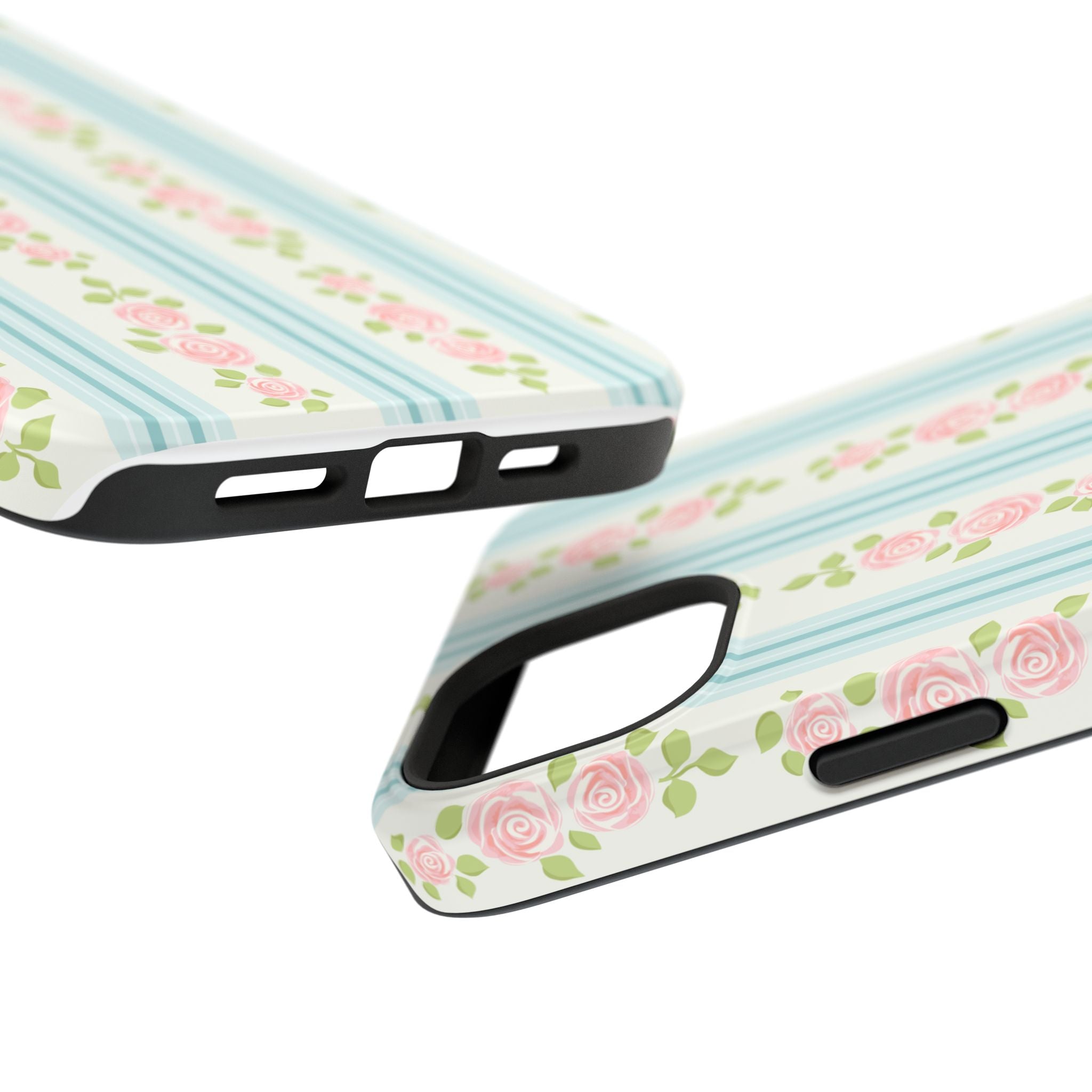 Customizable: Floral Impact-Resistant Phone Case