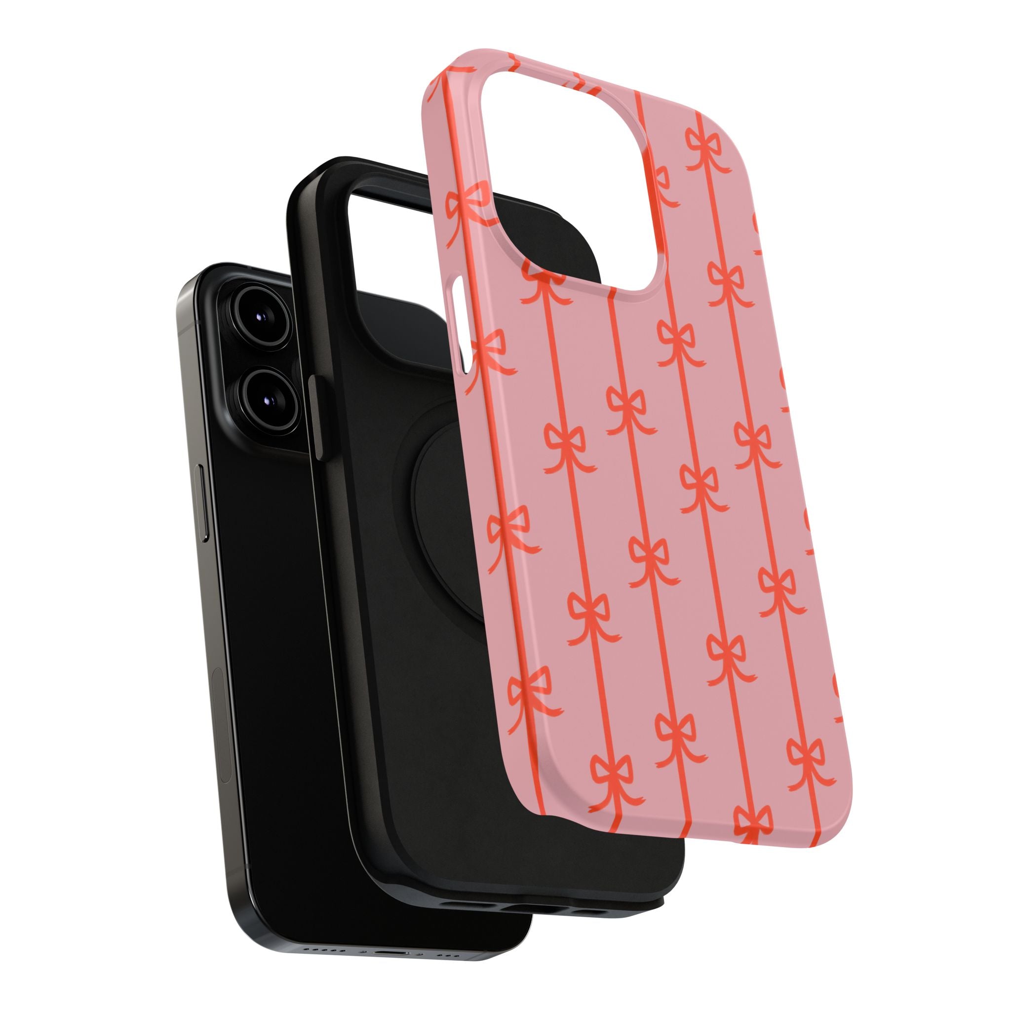 Customizable: Cute Bow Pattern Phone Case