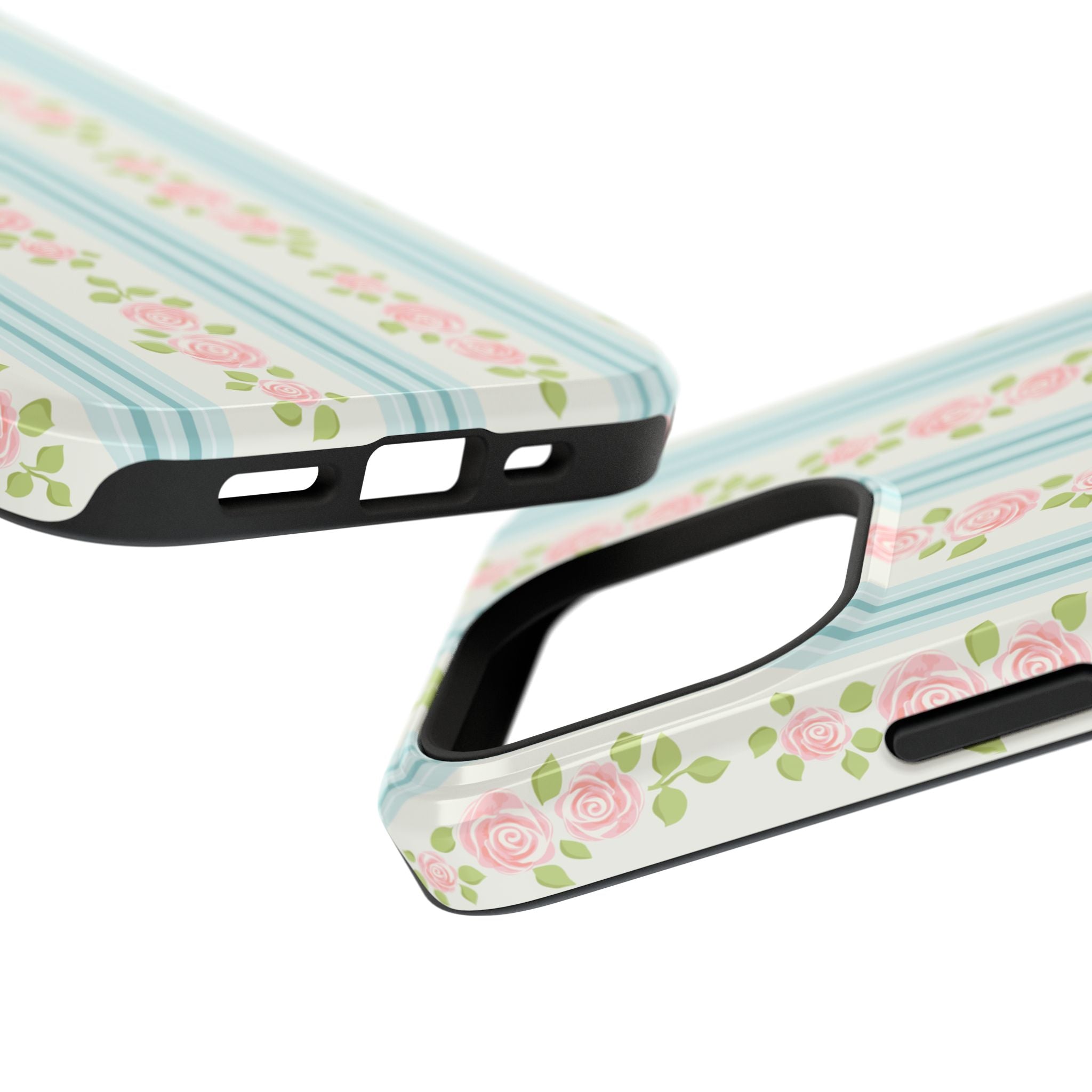 Customizable: Floral Impact-Resistant Phone Case