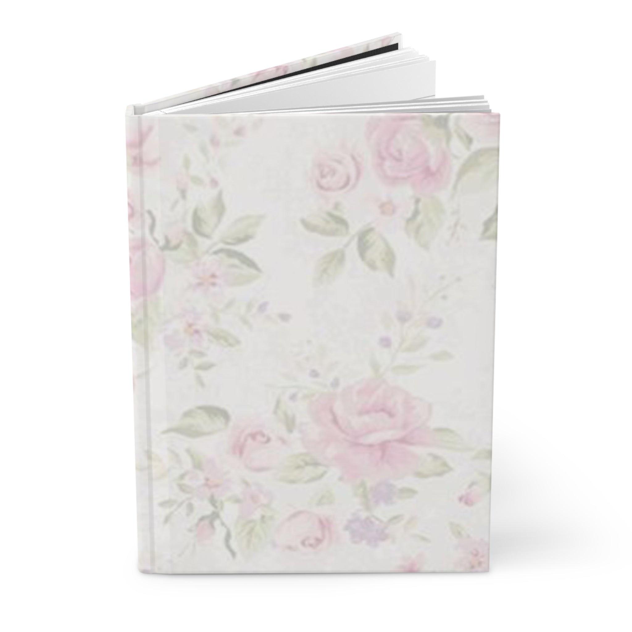 Floral Hardcover Journal - Elegant Writing Notebook for Creative Minds, Gift for Her, Daily Journal, Floral Design, A5 Journal
