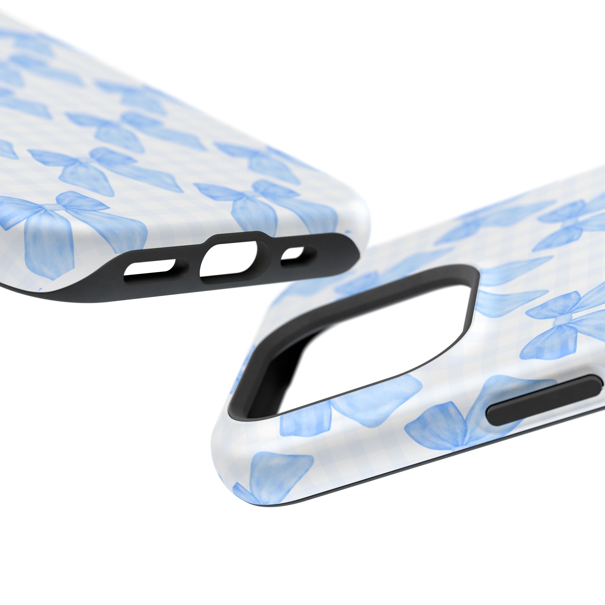 Customizable: Charming Bow Pattern Phone Case