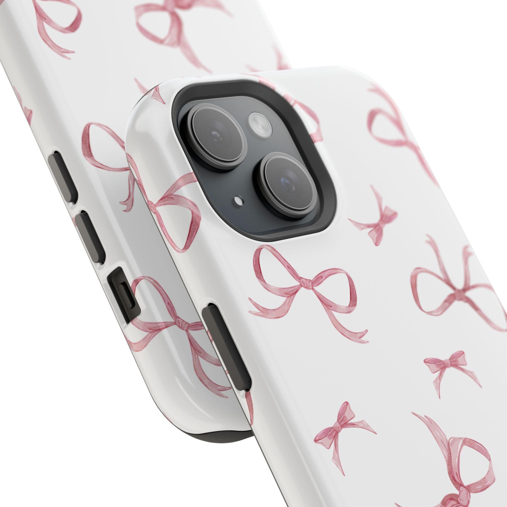 Customizable: Coquette Bow Stylish Impact-Resistant Phone Case