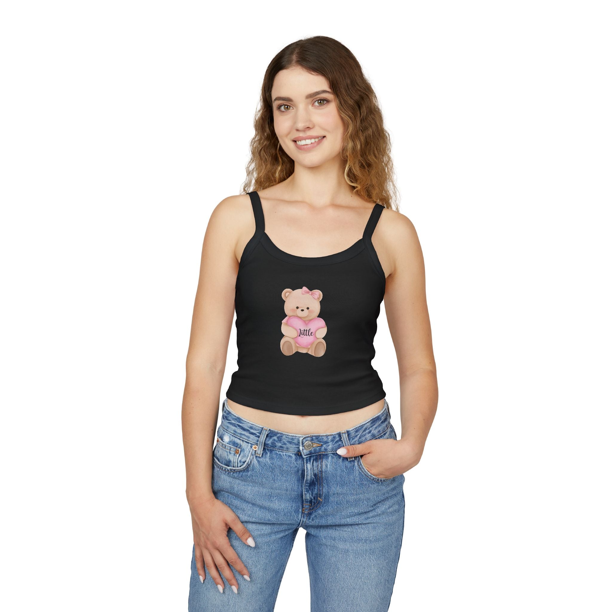 Customizable Sorority Big/Little  Reveal Bear Tank: Little
