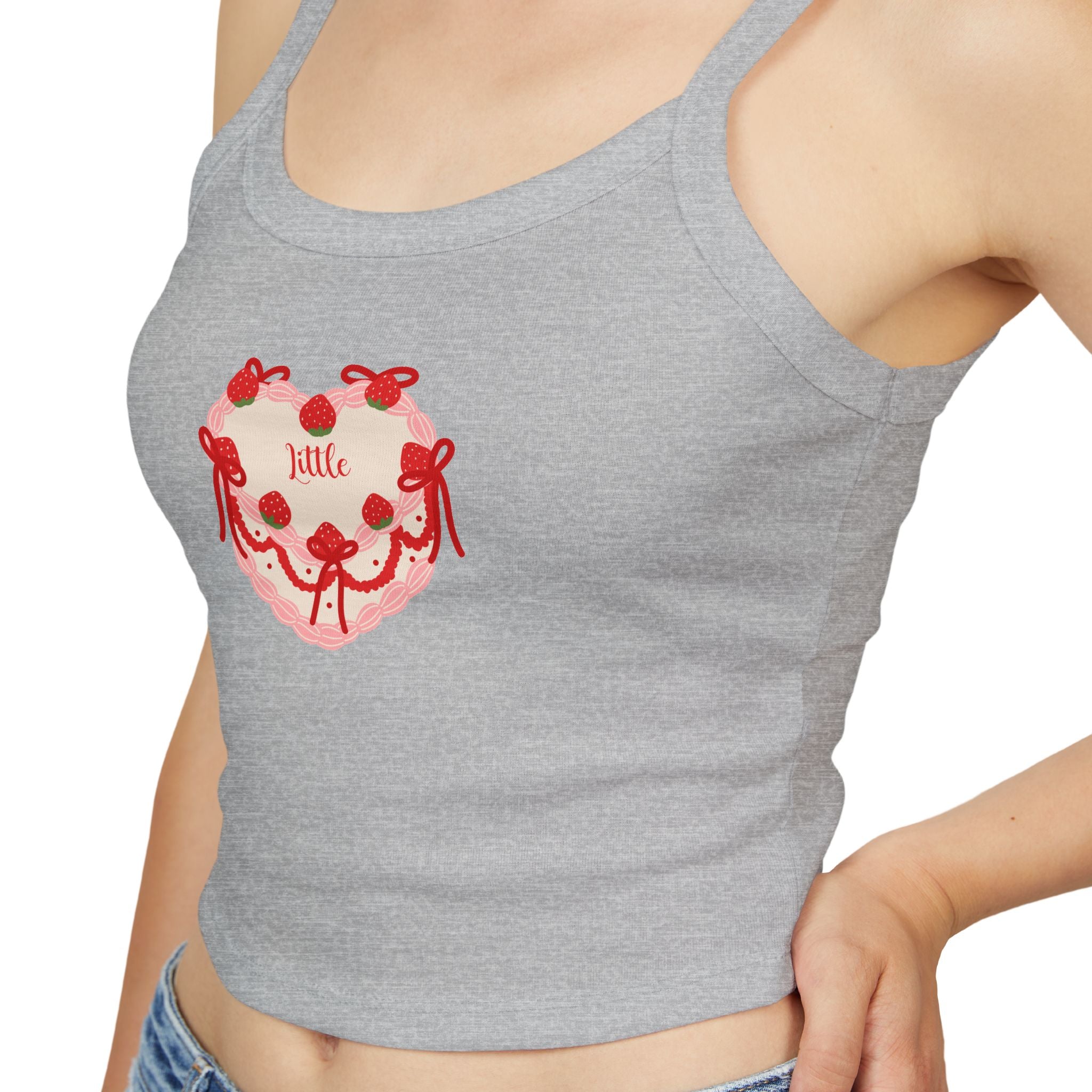 Tank Top - Sorority Big/Little Matching Coquette Cake Tanks: Little