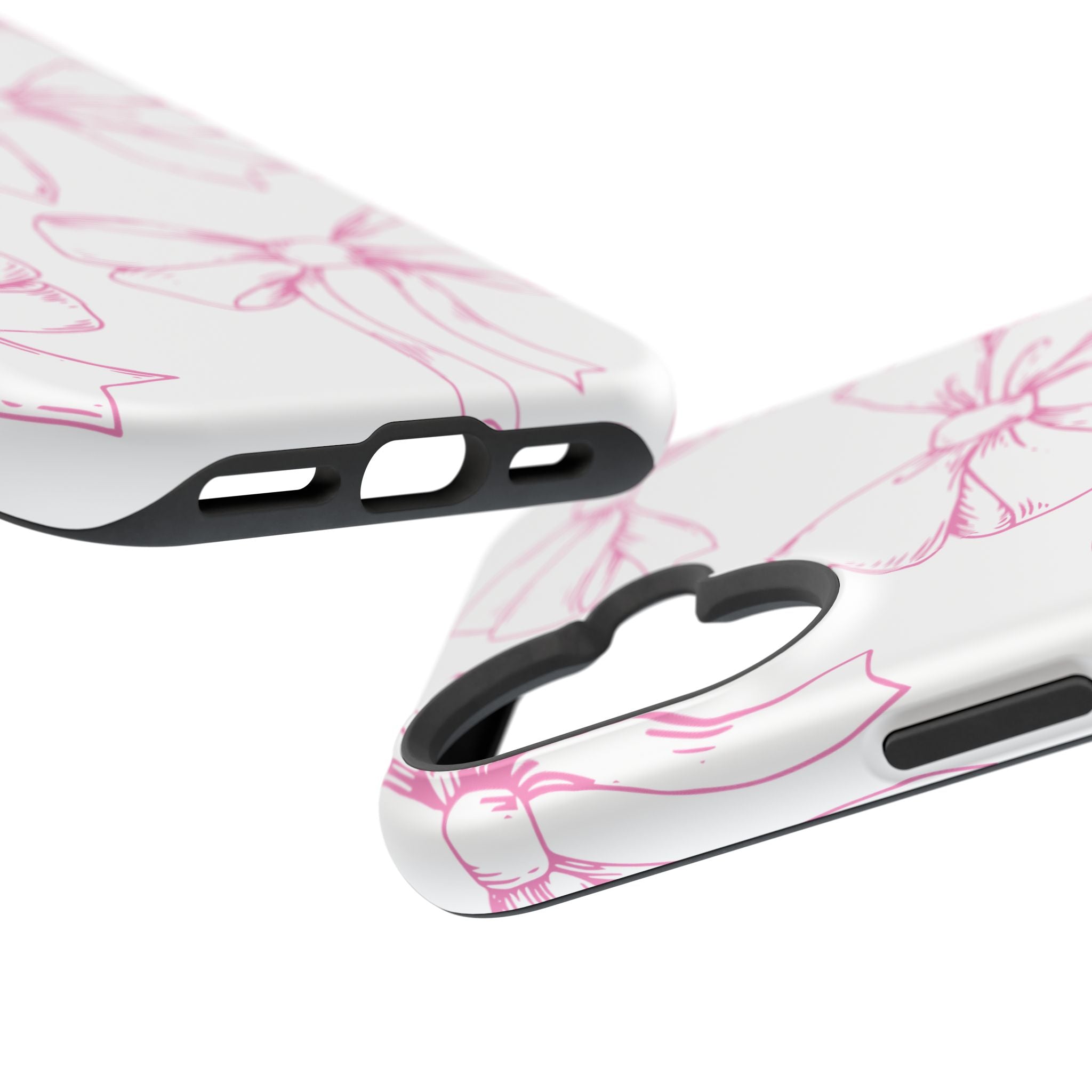 Customizable: Cute Bow Pattern Phone Case