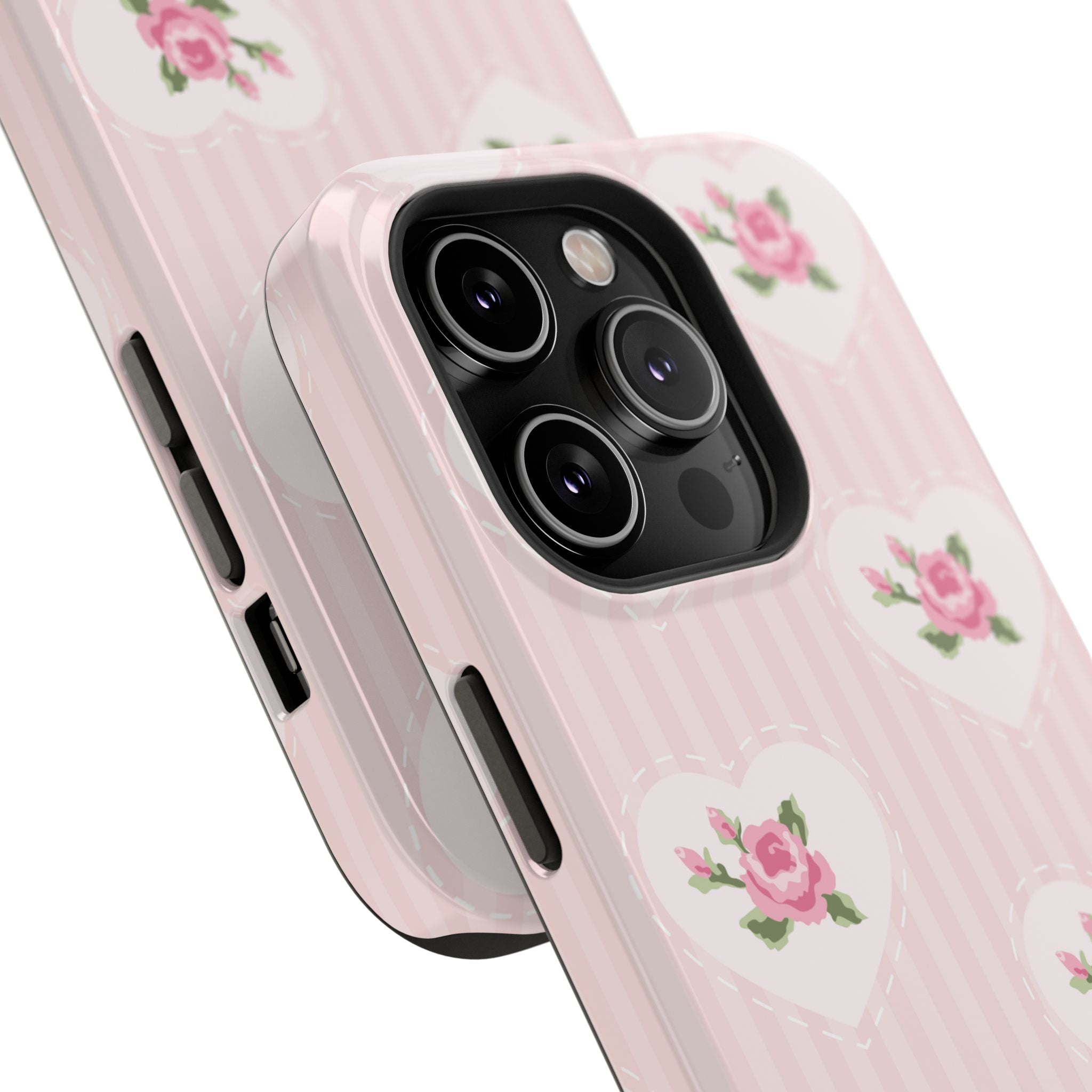 Customizable: Floral Heart Phone Case