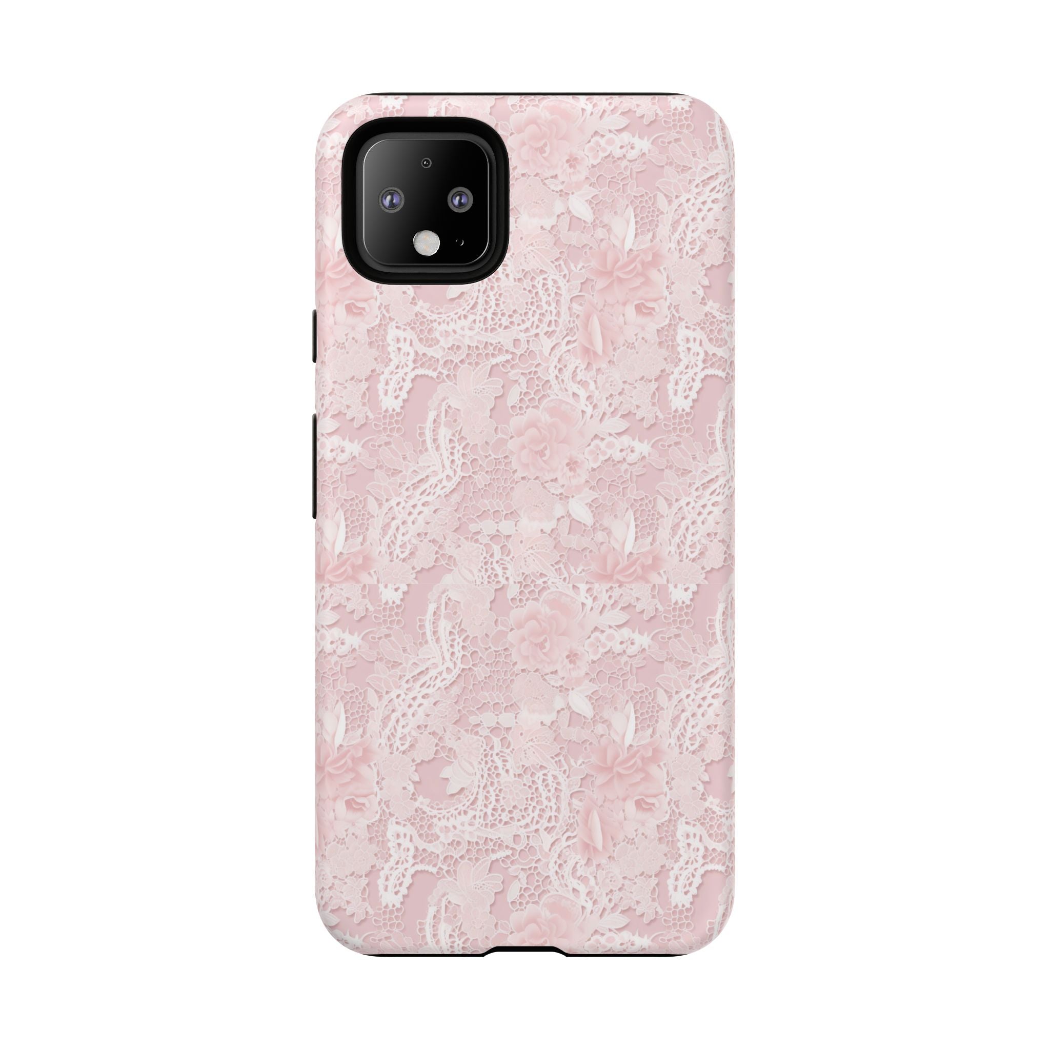 Customizable: Pink Floral Phone Case, Stylish Tough Cases, Unique Gift for Her, Cute Phone Accessories, Floral Tech Cover