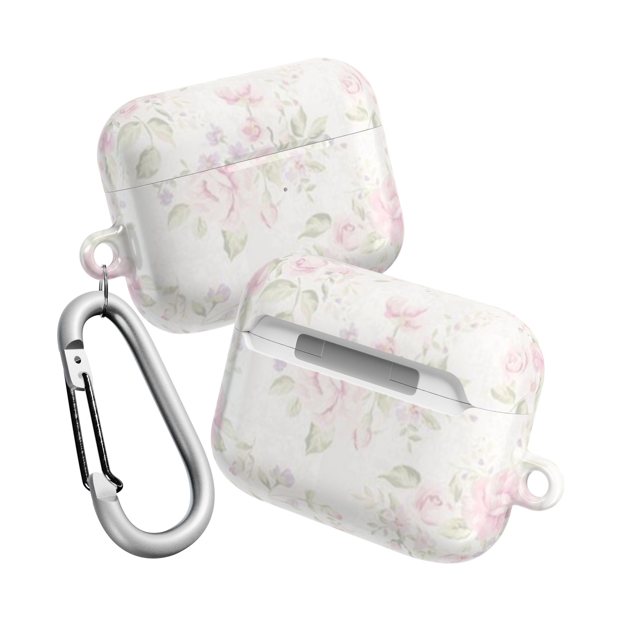 Floral AirPod Case, Elegant Wireless Earbuds Case, Flower Design AirPods Cover, Cute Tech Accessory, Gift for Her, Custom Earbud Case
