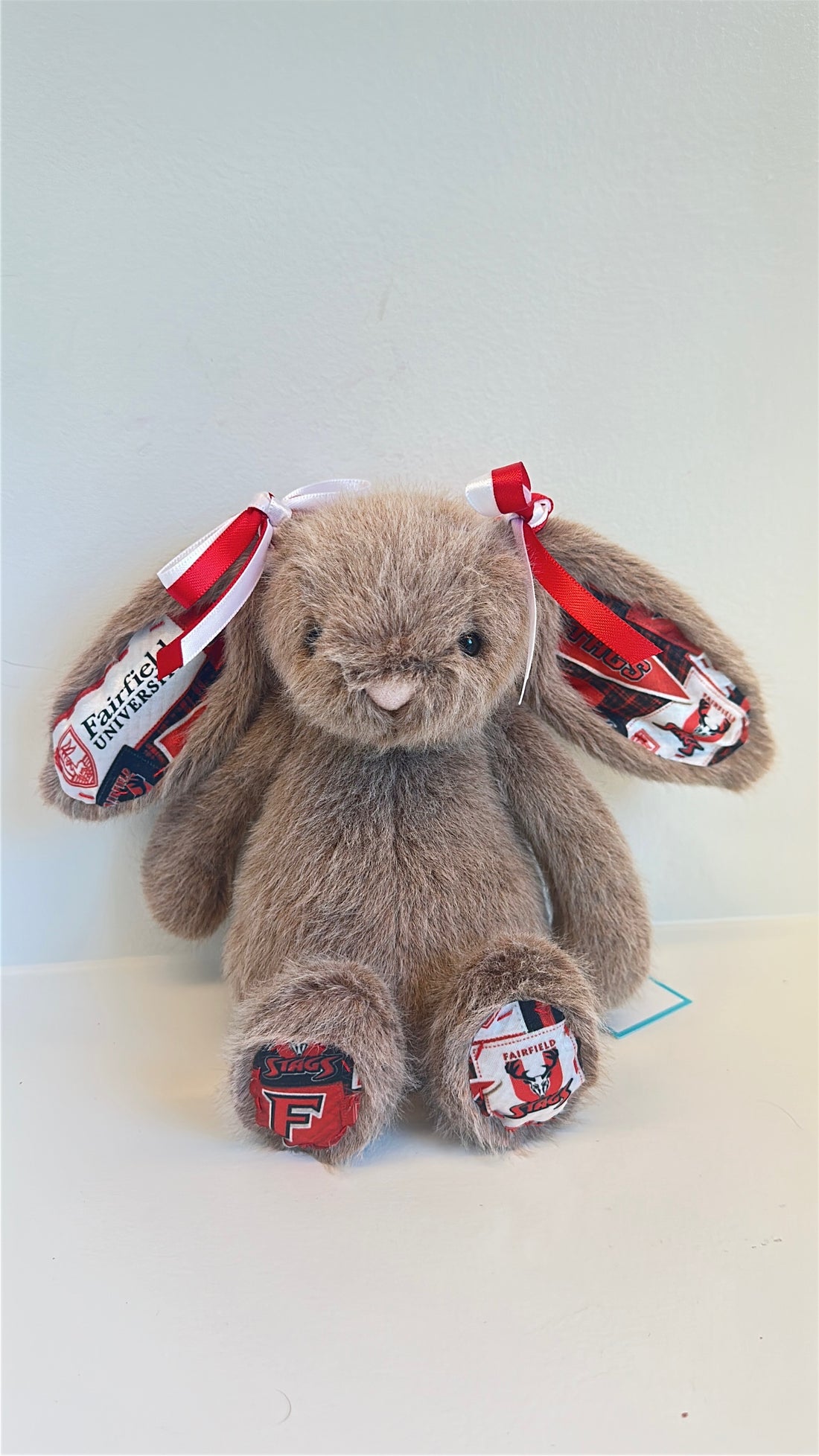 Fairfield University Custom College Jellycat Bashful Bunny