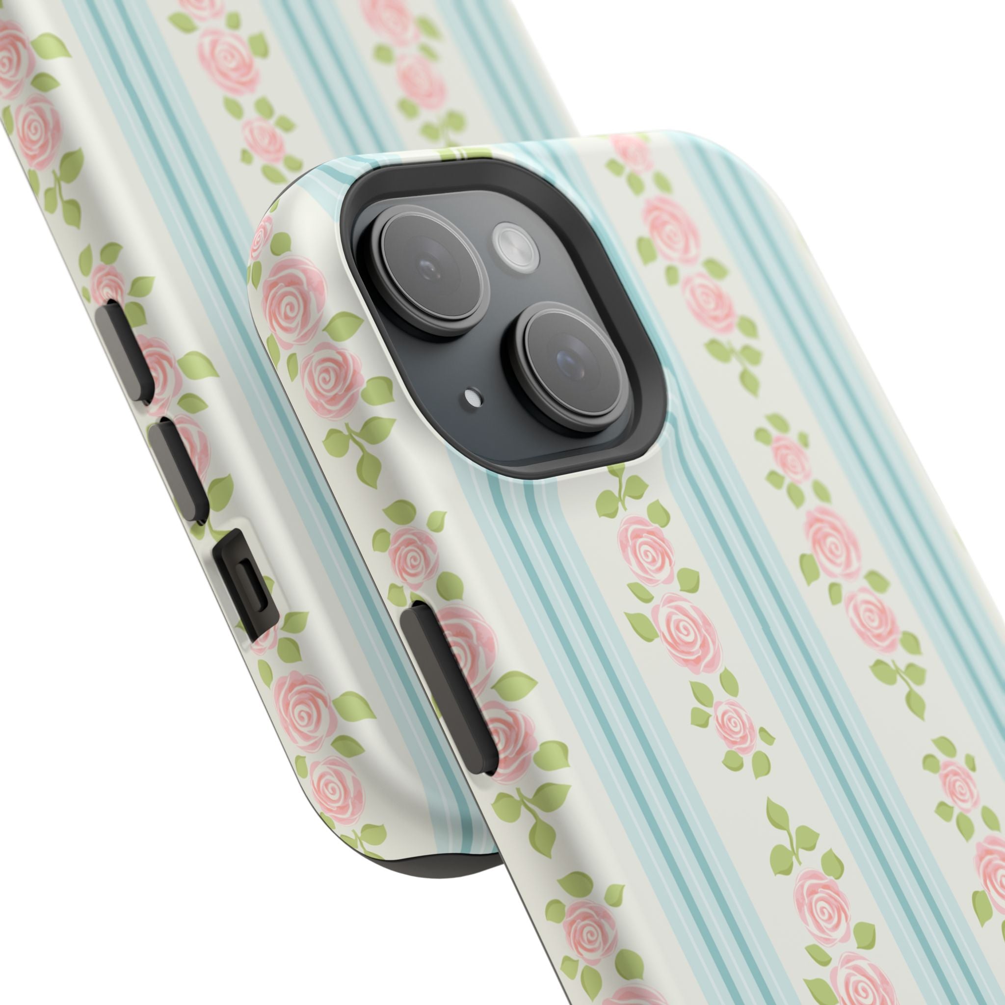 Customizable: Floral Impact-Resistant Phone Case