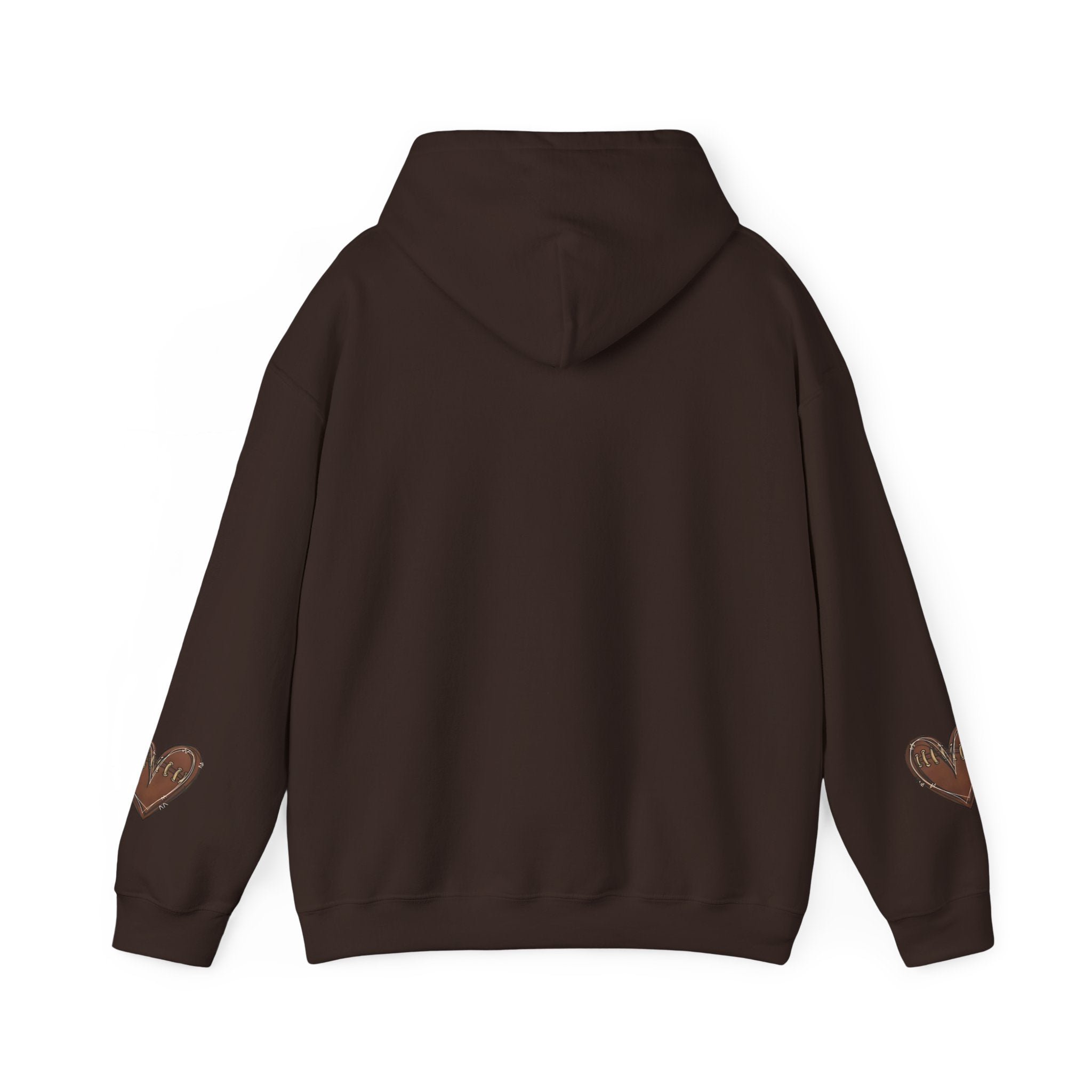 Football Heart Game Day Hoodie