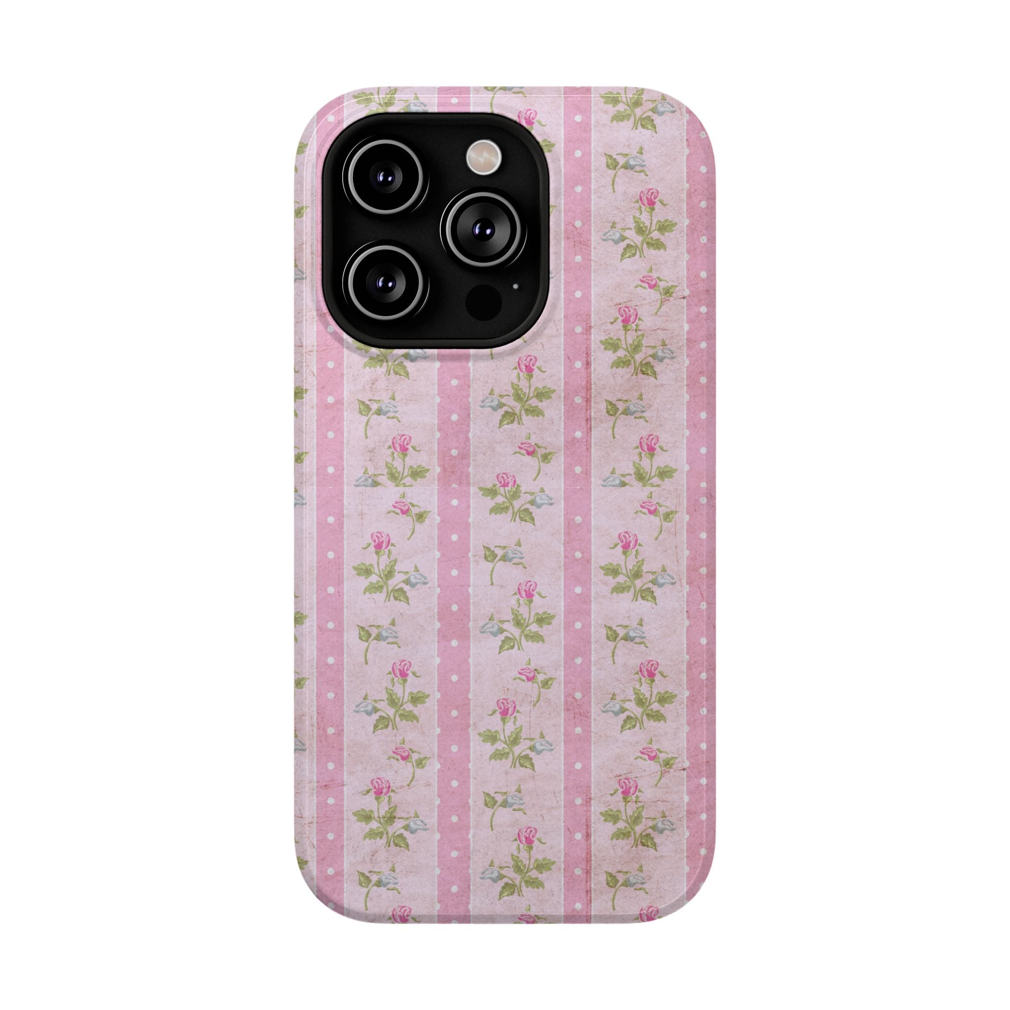 Impact-Resistant Phone Case, Inspirational Quote Case, Gift for Her, Bible Verse Decor, Floral Design Phone Cover