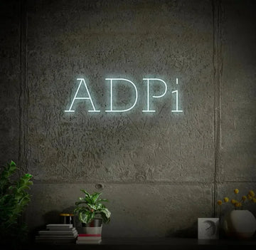 ADPi LED Neon Sign w/ Dimmer