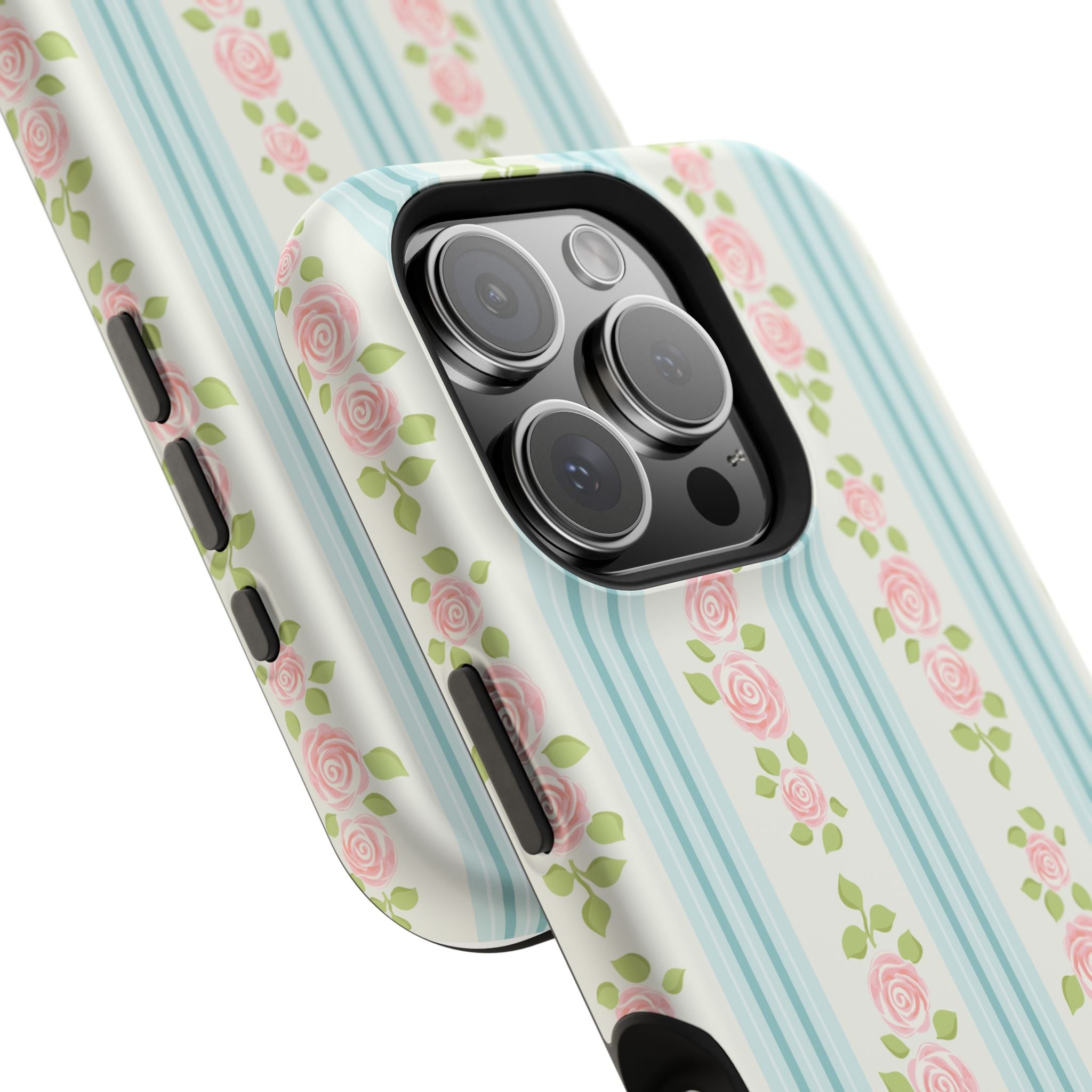 Customizable: Floral Impact-Resistant Phone Case