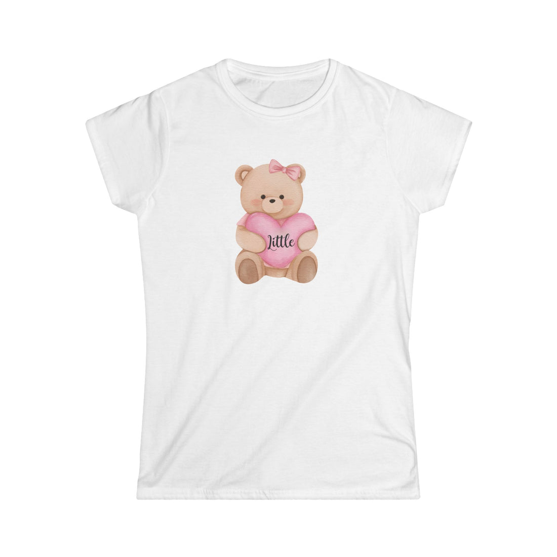Customizable Sorority Bear Big/Little Reveal Tee: Little