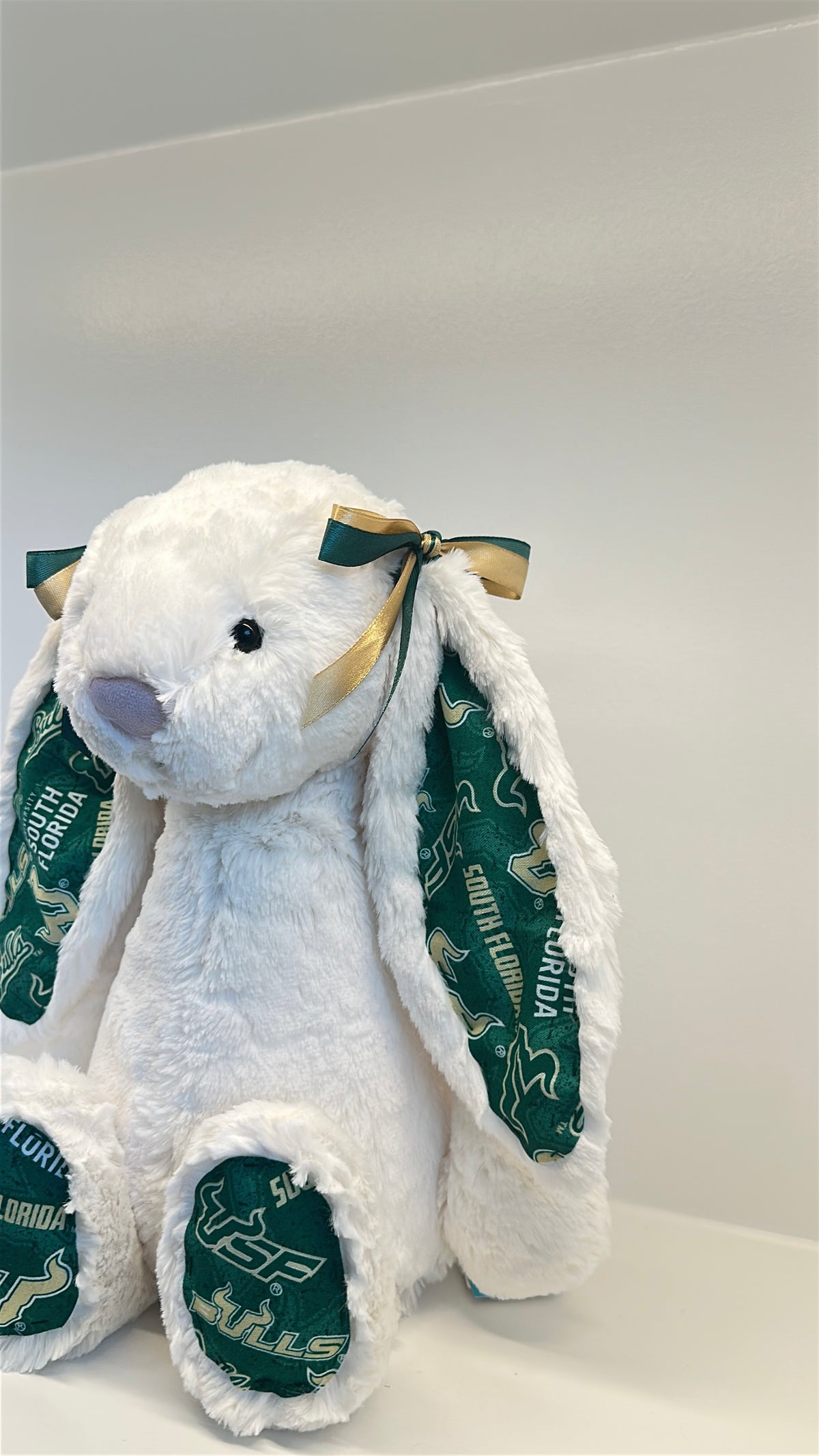 University of South Florida (USF) Custom College Jellycat Bashful Bunny
