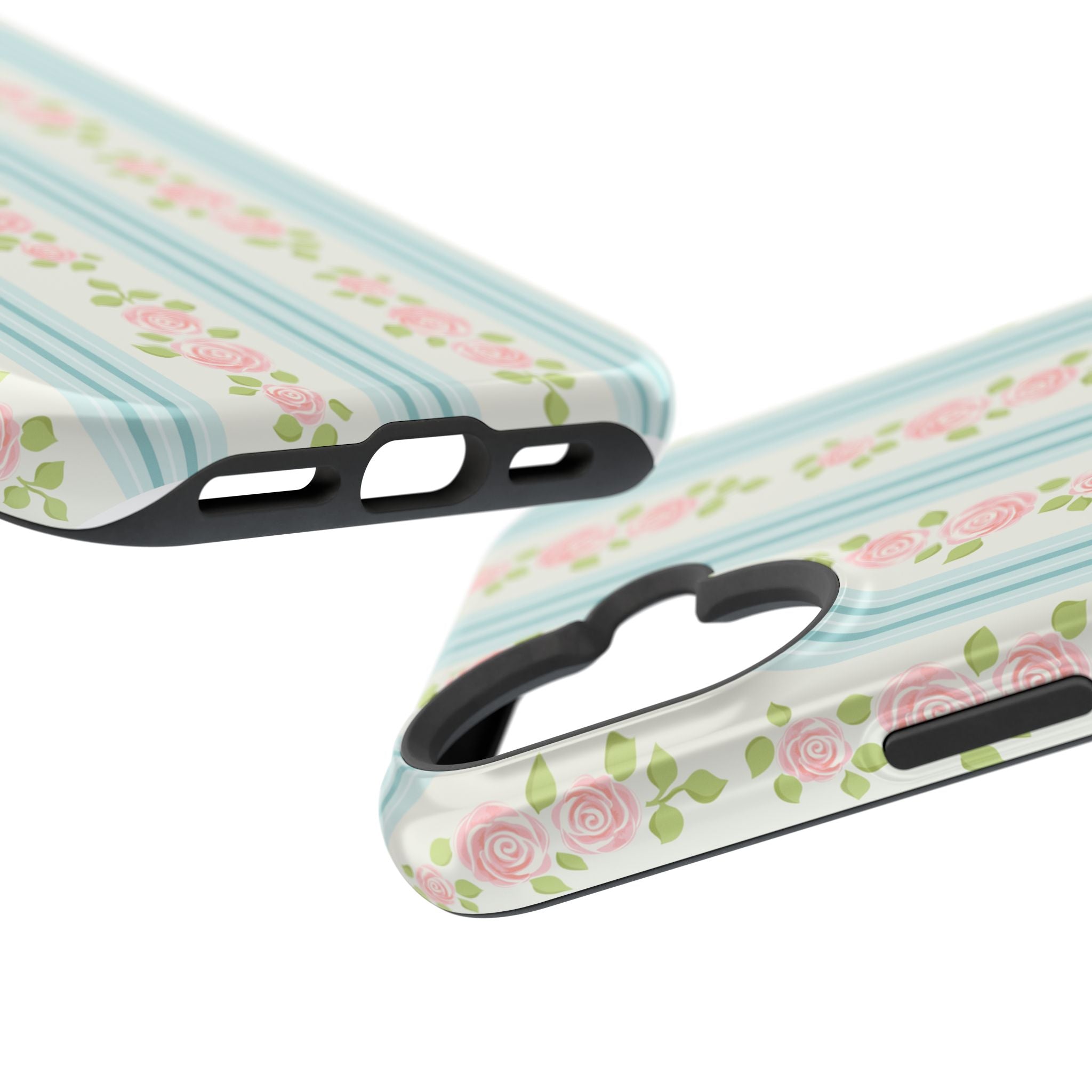 Customizable: Floral Impact-Resistant Phone Case