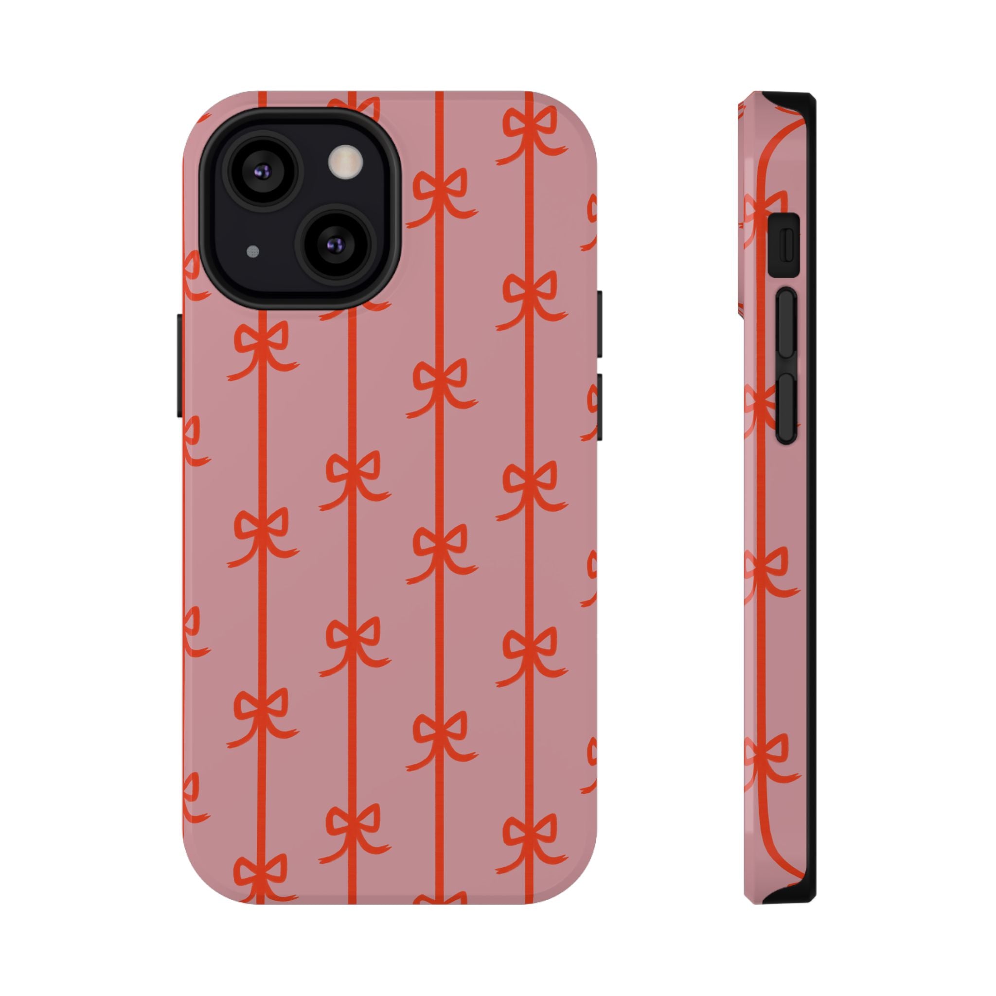 Customizable: Cute Bow Pattern Phone Case