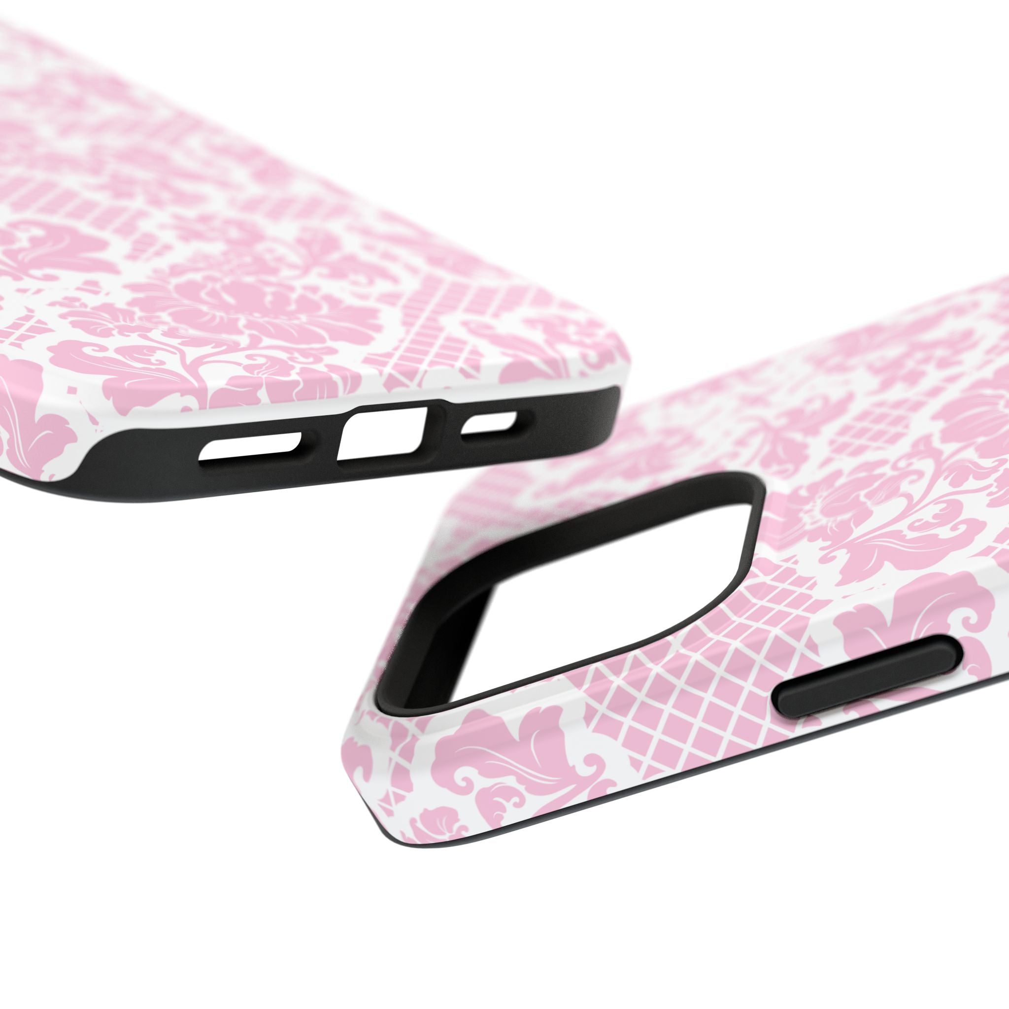 Customizable: Pink Lace Inspired Elegantly Chic Impact-Resistant Case