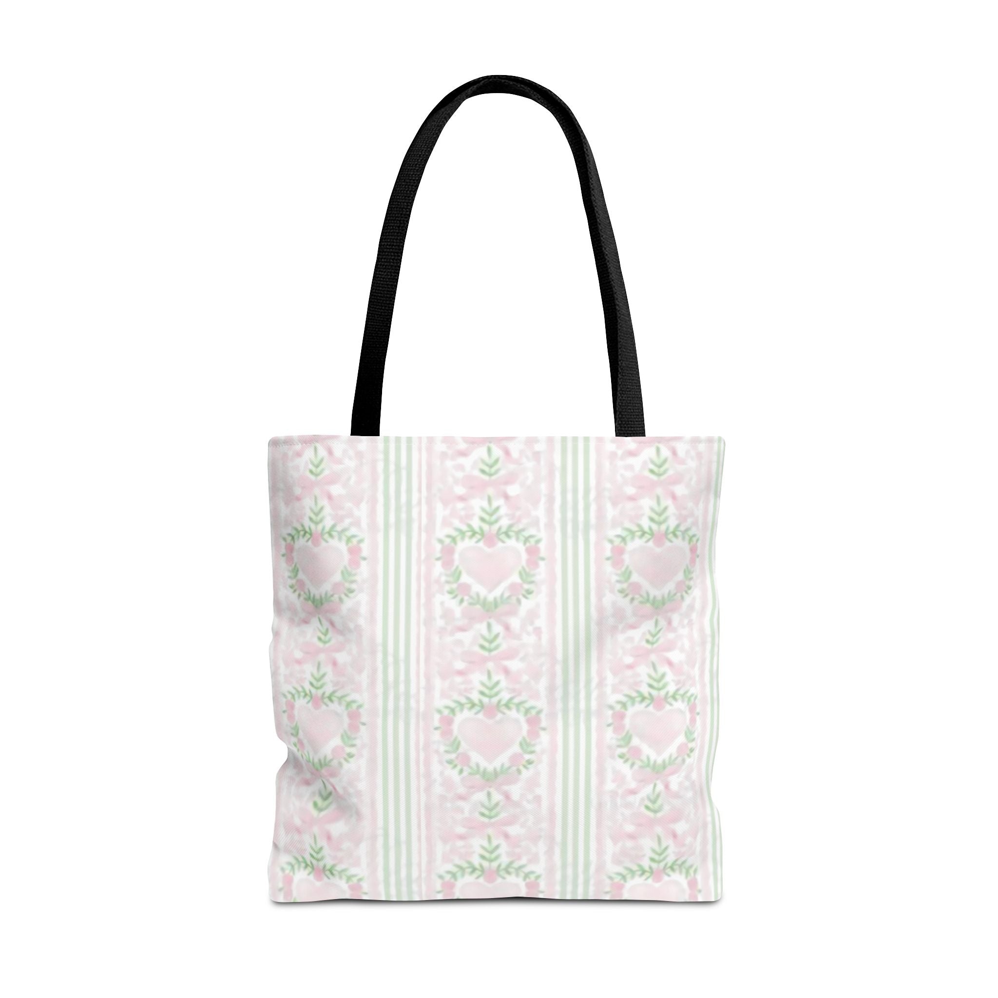 Romantic Floral Tote Bag,  Perfect for Shopping, Gifts, School, and Wedding