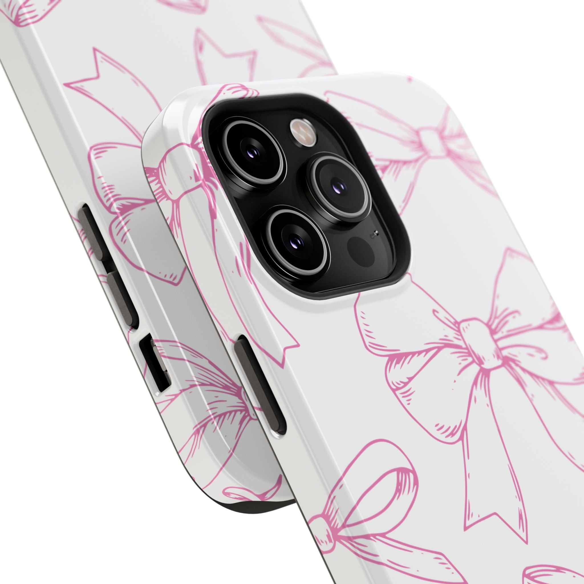 Customizable: Cute Bow Pattern Phone Case